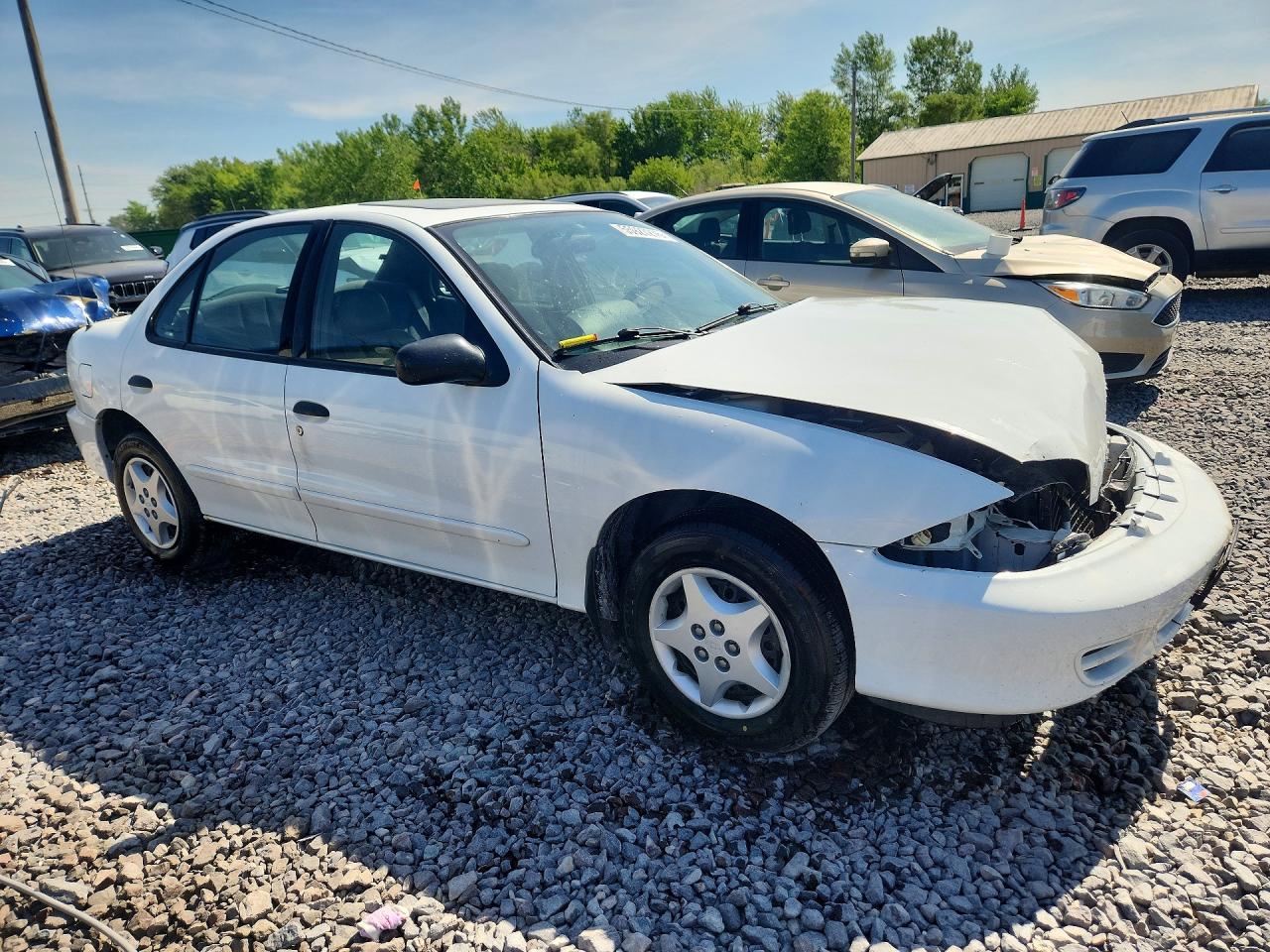 2002 Chevrolet Cavalier Base/cng Белый vin: 1G1JC524627245803