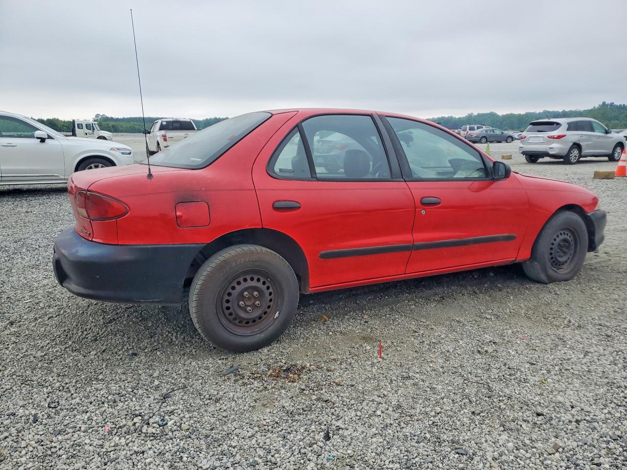 1997 Chevrolet Cavalier Red vin: 1G1JC5246V7325705