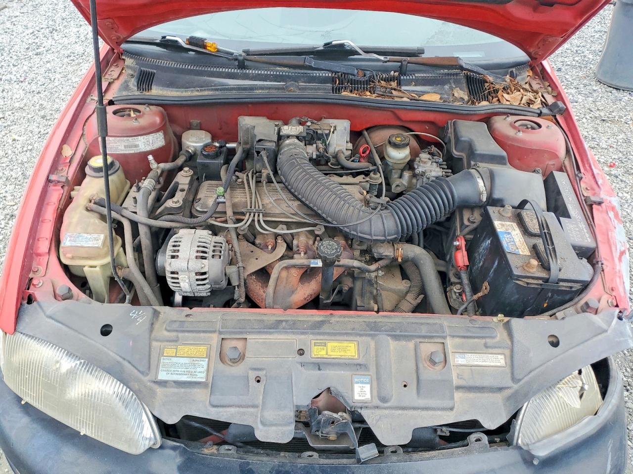 1997 Chevrolet Cavalier Red vin: 1G1JC5246V7325705