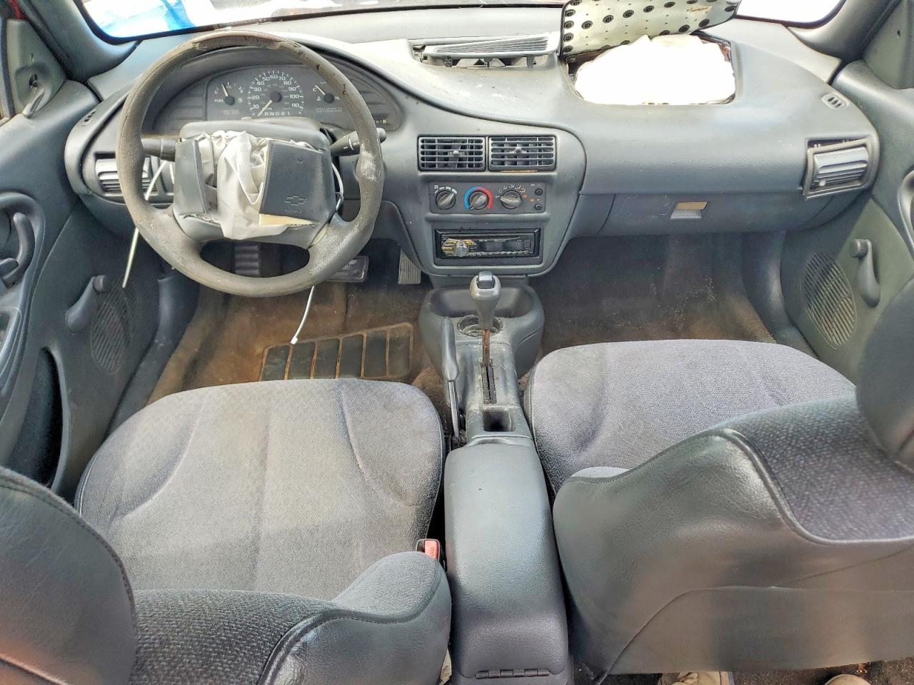 1997 Chevrolet Cavalier Red vin: 1G1JC5246V7325705