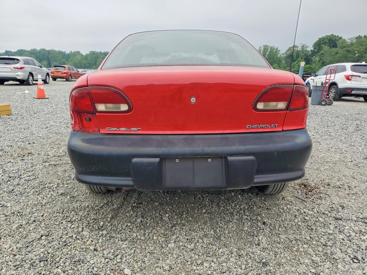 1997 Chevrolet Cavalier Red vin: 1G1JC5246V7325705