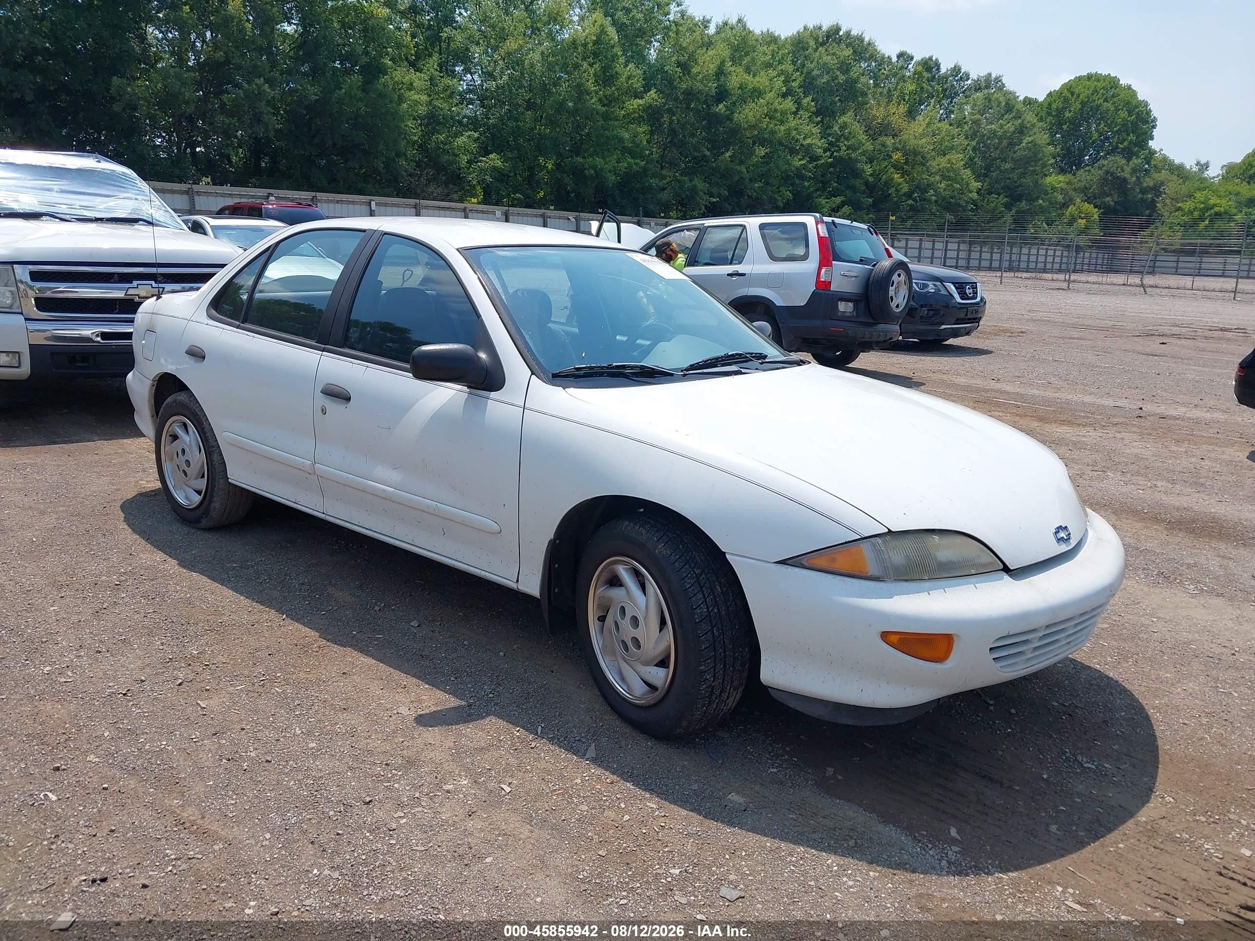1998 Chevrolet Cavalier   White vin: 1G1JC5246W7138725