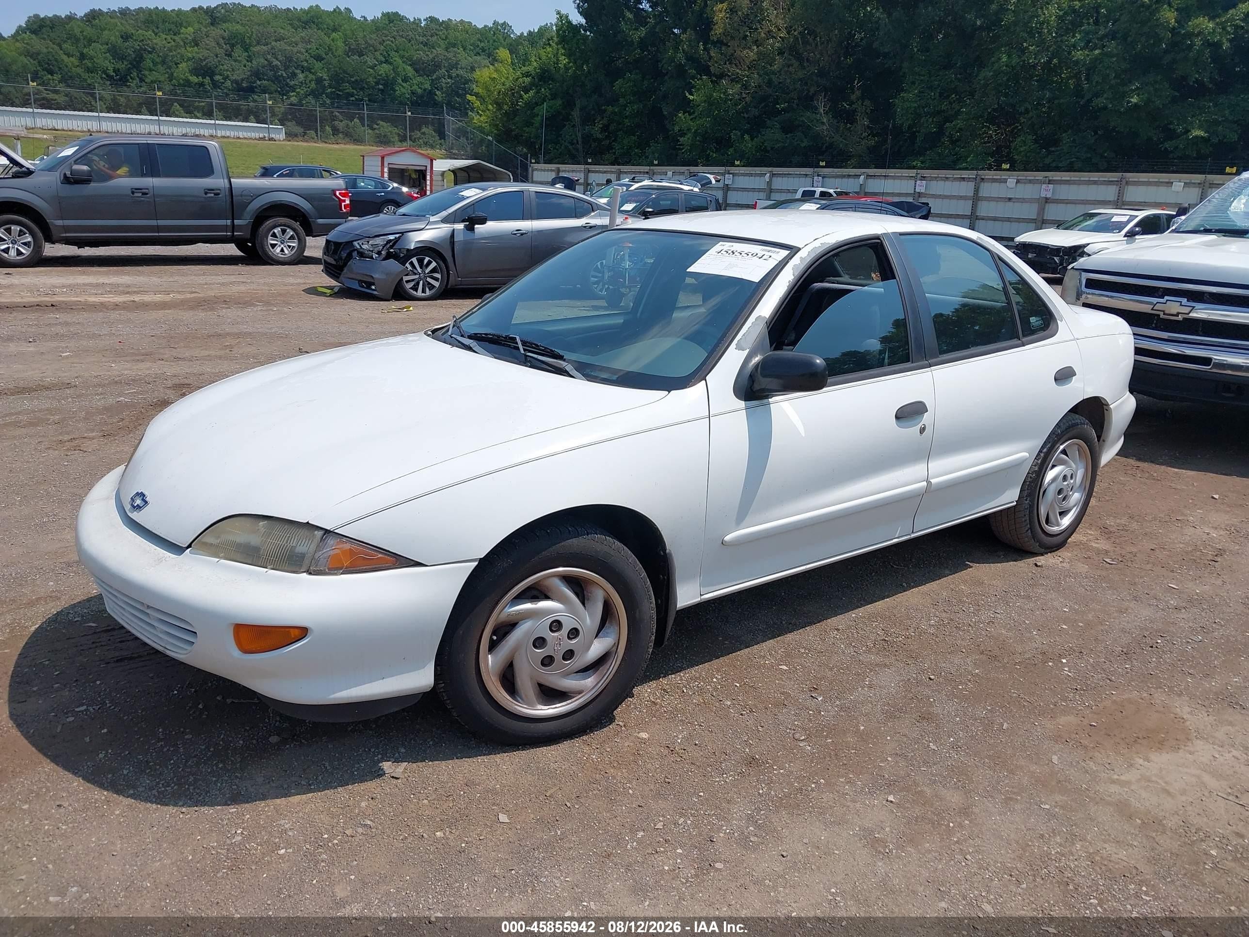 1998 Chevrolet Cavalier   White vin: 1G1JC5246W7138725