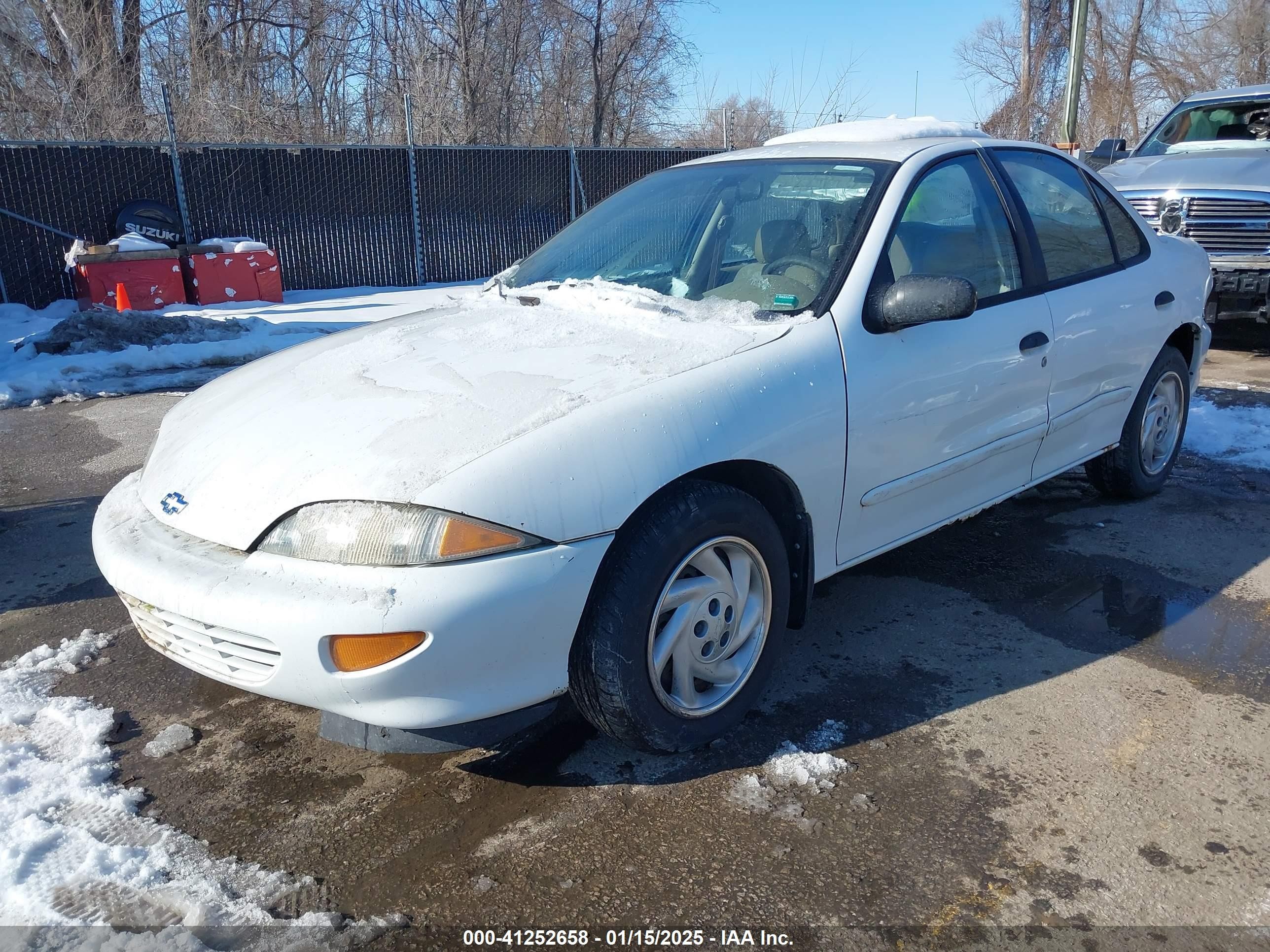 1999 Chevrolet Cavalier   Белый vin: 1G1JC5246X7145630