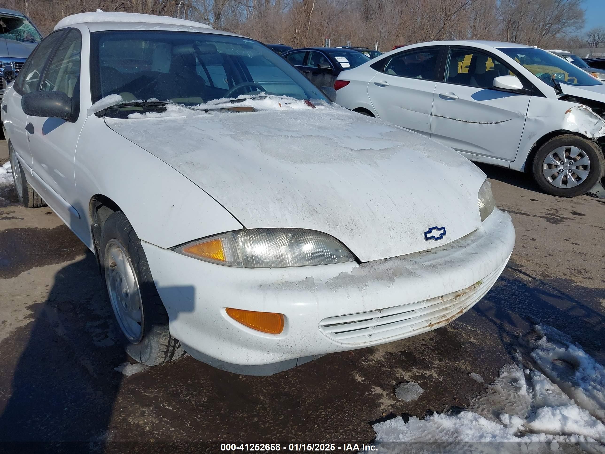 1999 Chevrolet Cavalier   Белый vin: 1G1JC5246X7145630