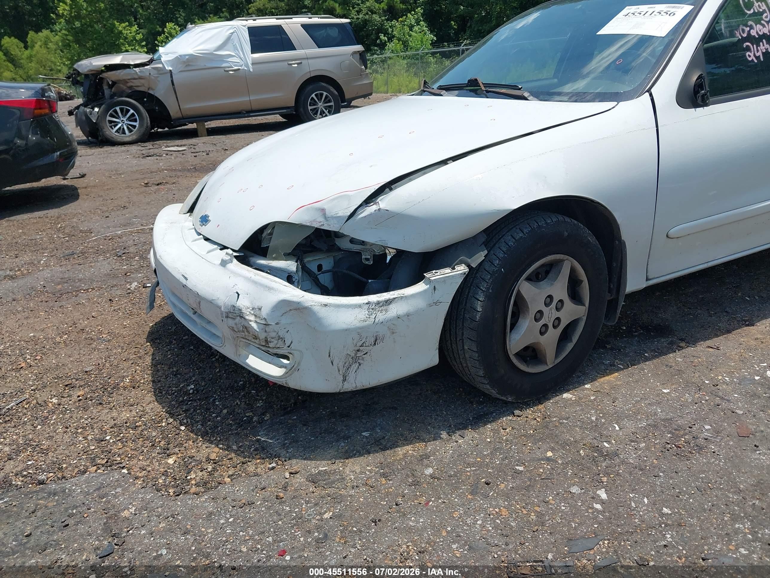 2000 Chevrolet Cavalier   White vin: 1G1JC5246Y7239363