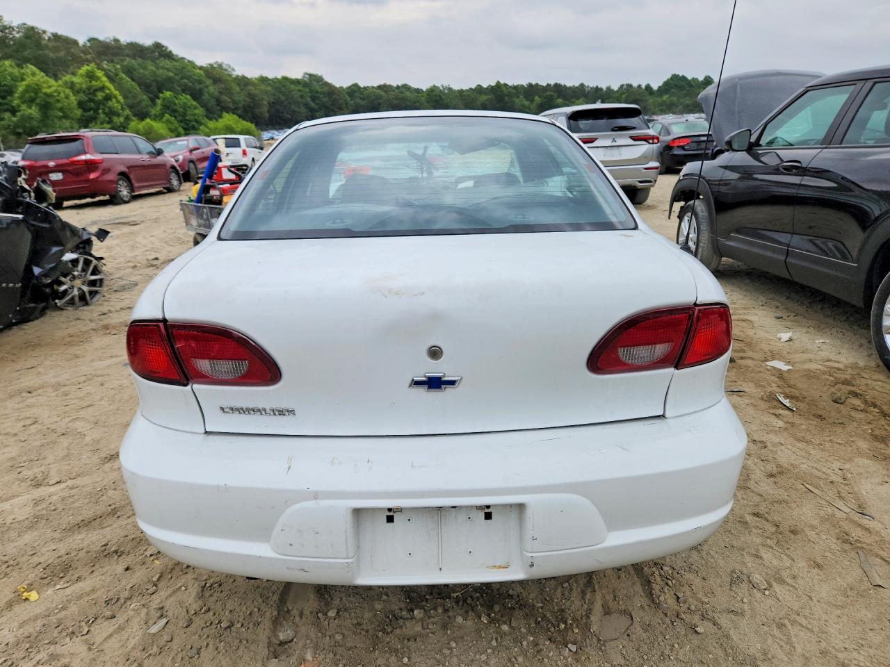 2001 Chevrolet Cavalier Base Белый vin: 1G1JC524717342538
