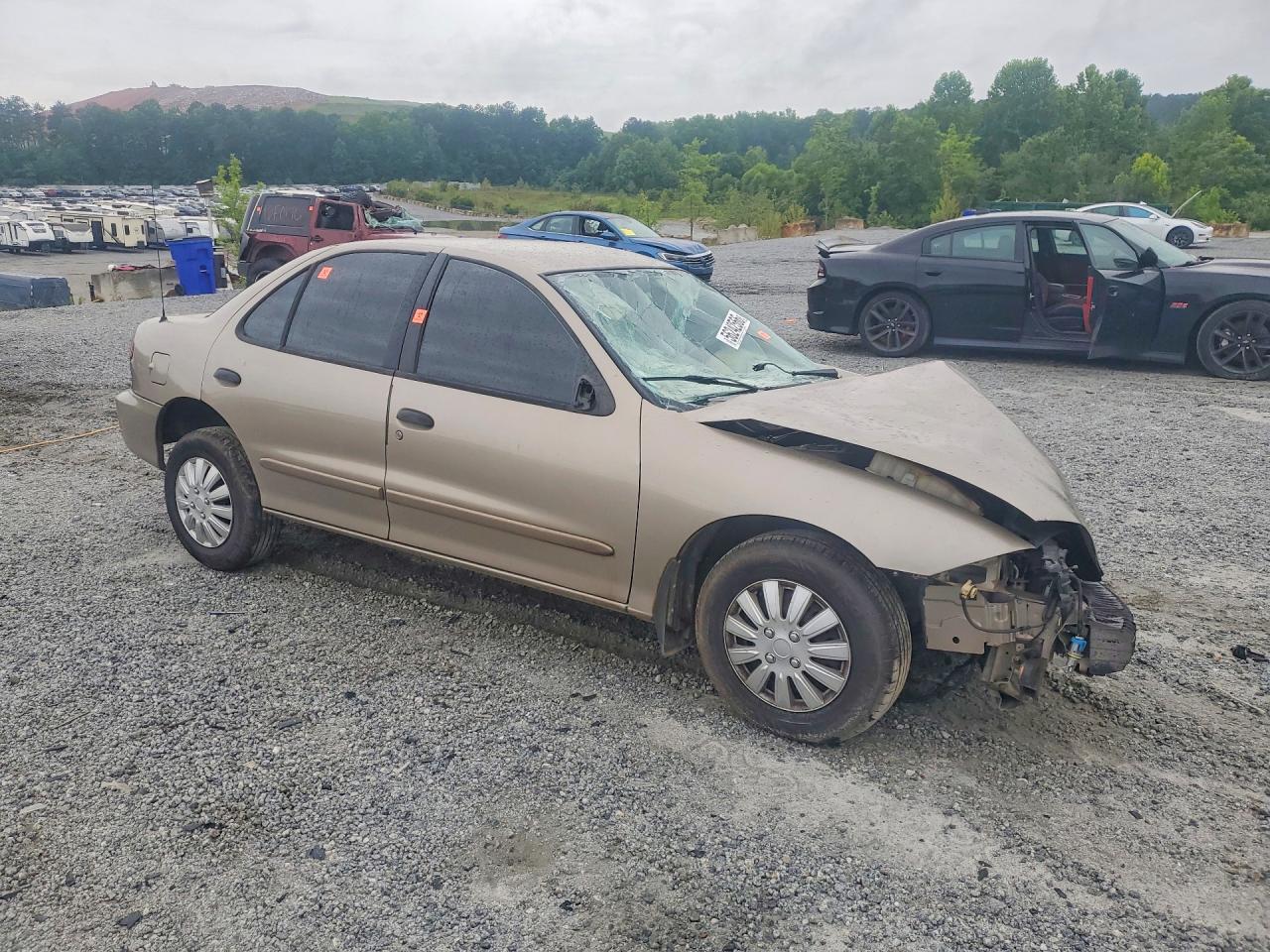 2002 Chevrolet Cavalier Base Tan vin: 1G1JC524827128062