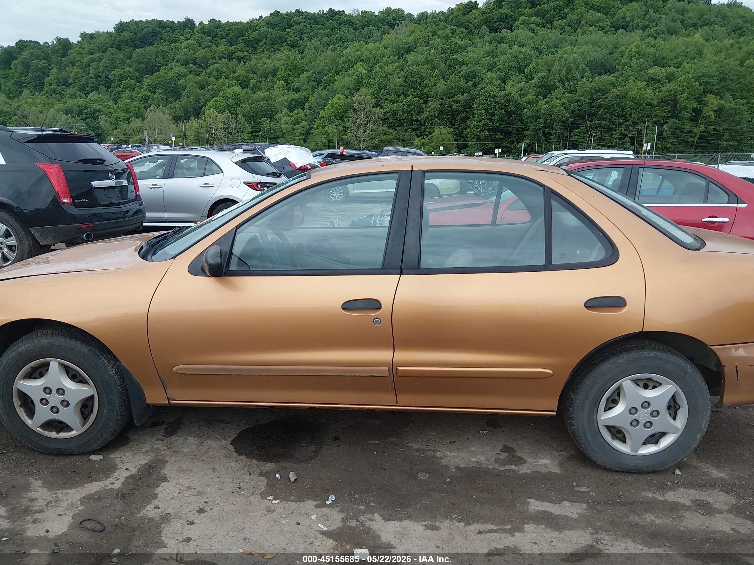 2002 Chevrolet Cavalier   Orange vin: 1G1JC524827454329