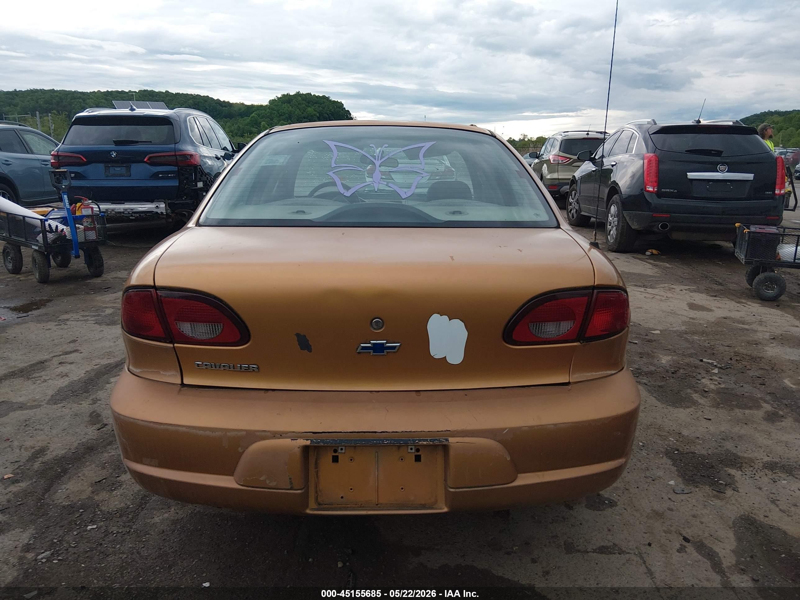 2002 Chevrolet Cavalier   Orange vin: 1G1JC524827454329