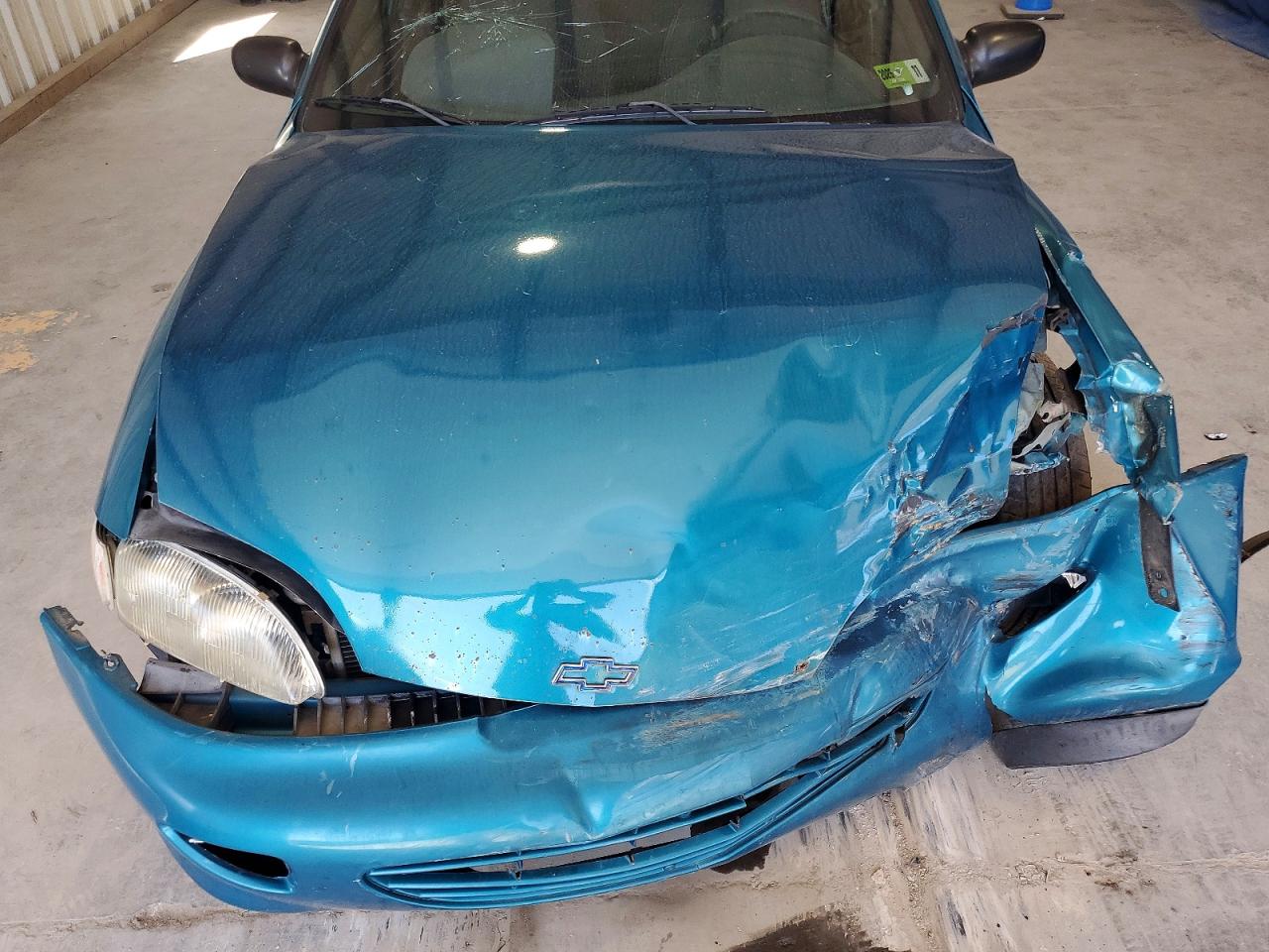 1998 Chevrolet Cavalier Blue vin: 1G1JC5248W7156692