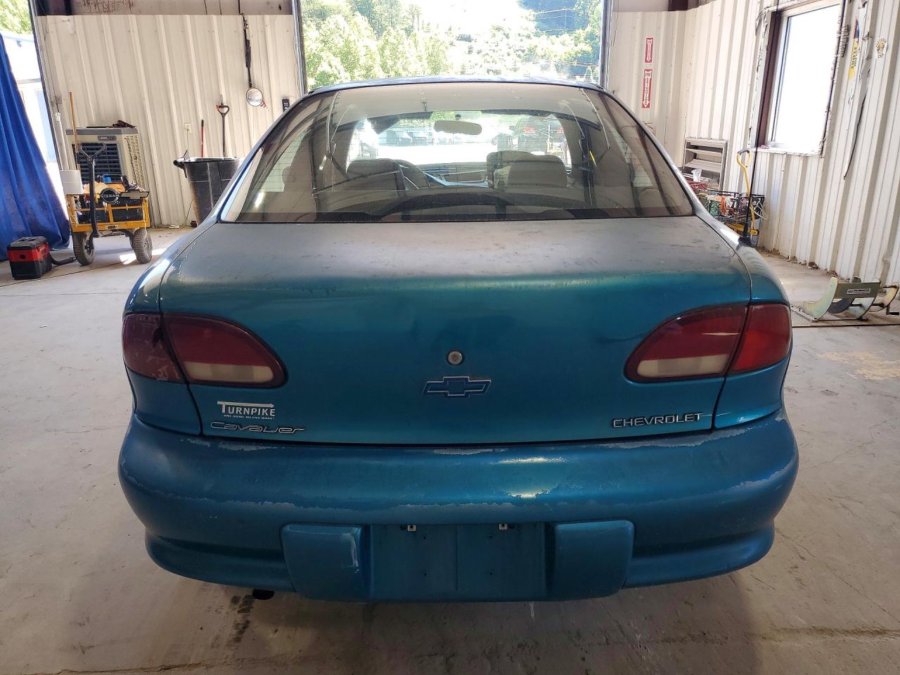 1998 Chevrolet Cavalier Blue vin: 1G1JC5248W7156692