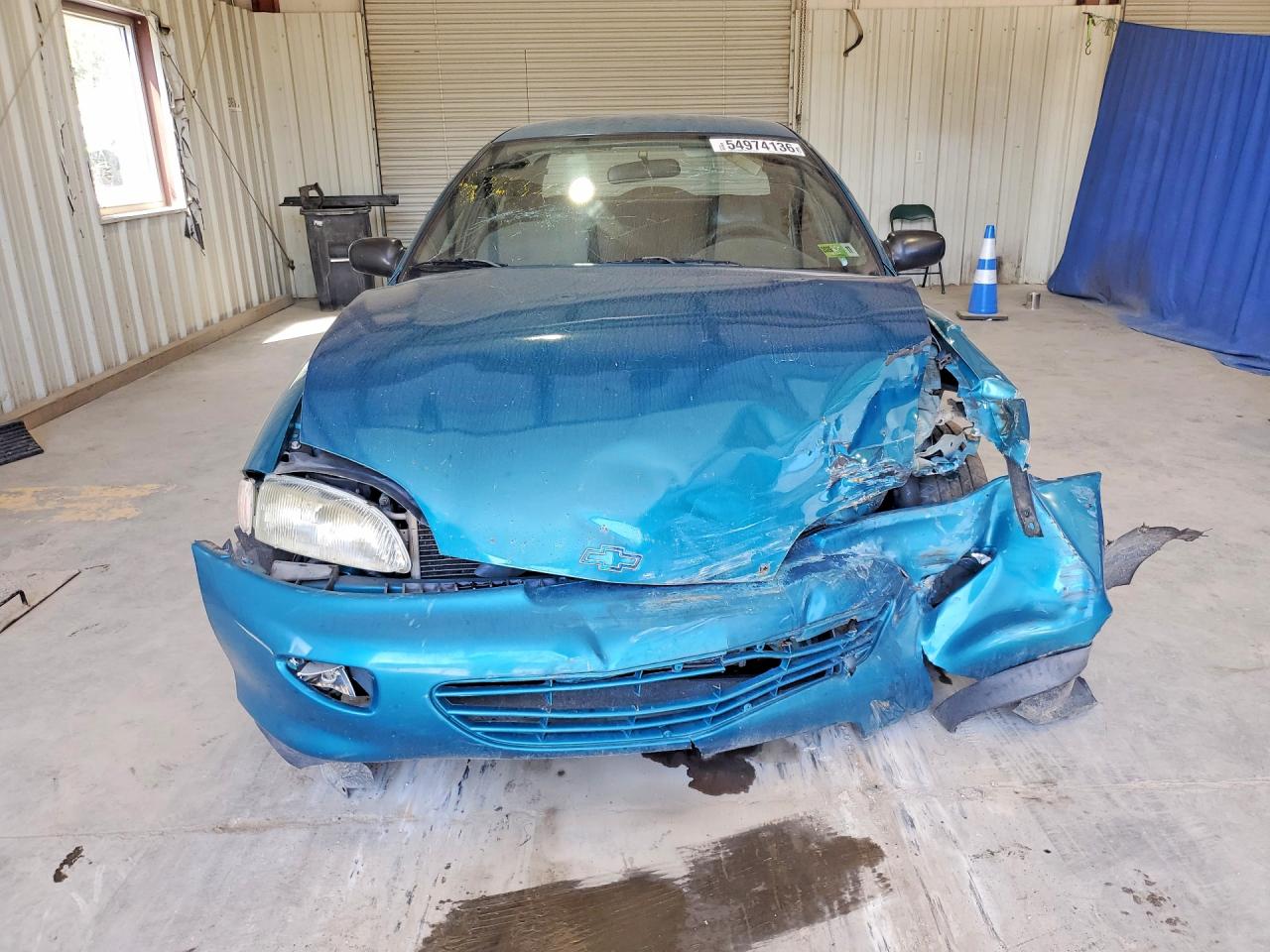 1998 Chevrolet Cavalier Blue vin: 1G1JC5248W7156692