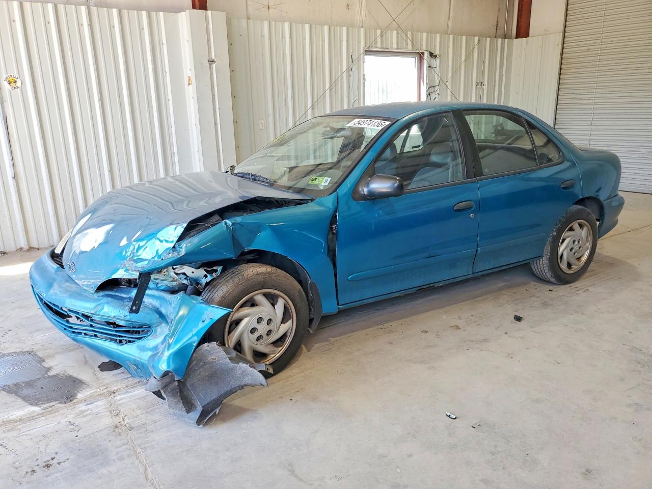 1998 Chevrolet Cavalier Blue vin: 1G1JC5248W7156692