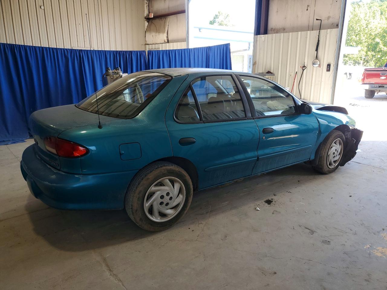 1998 Chevrolet Cavalier Blue vin: 1G1JC5248W7156692