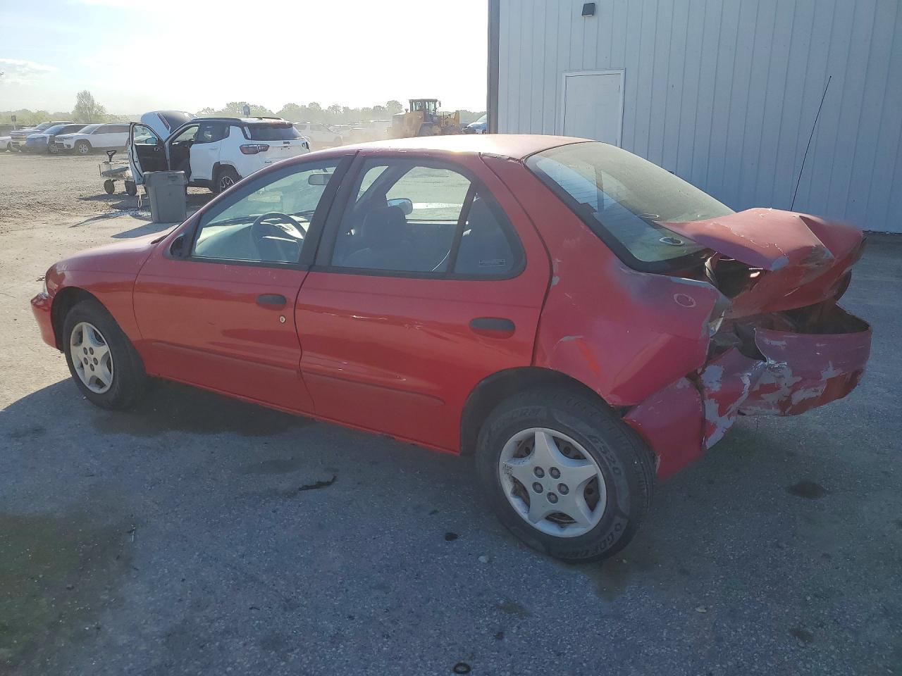 2002 Chevrolet Cavalier Base Red vin: 1G1JC524927164164