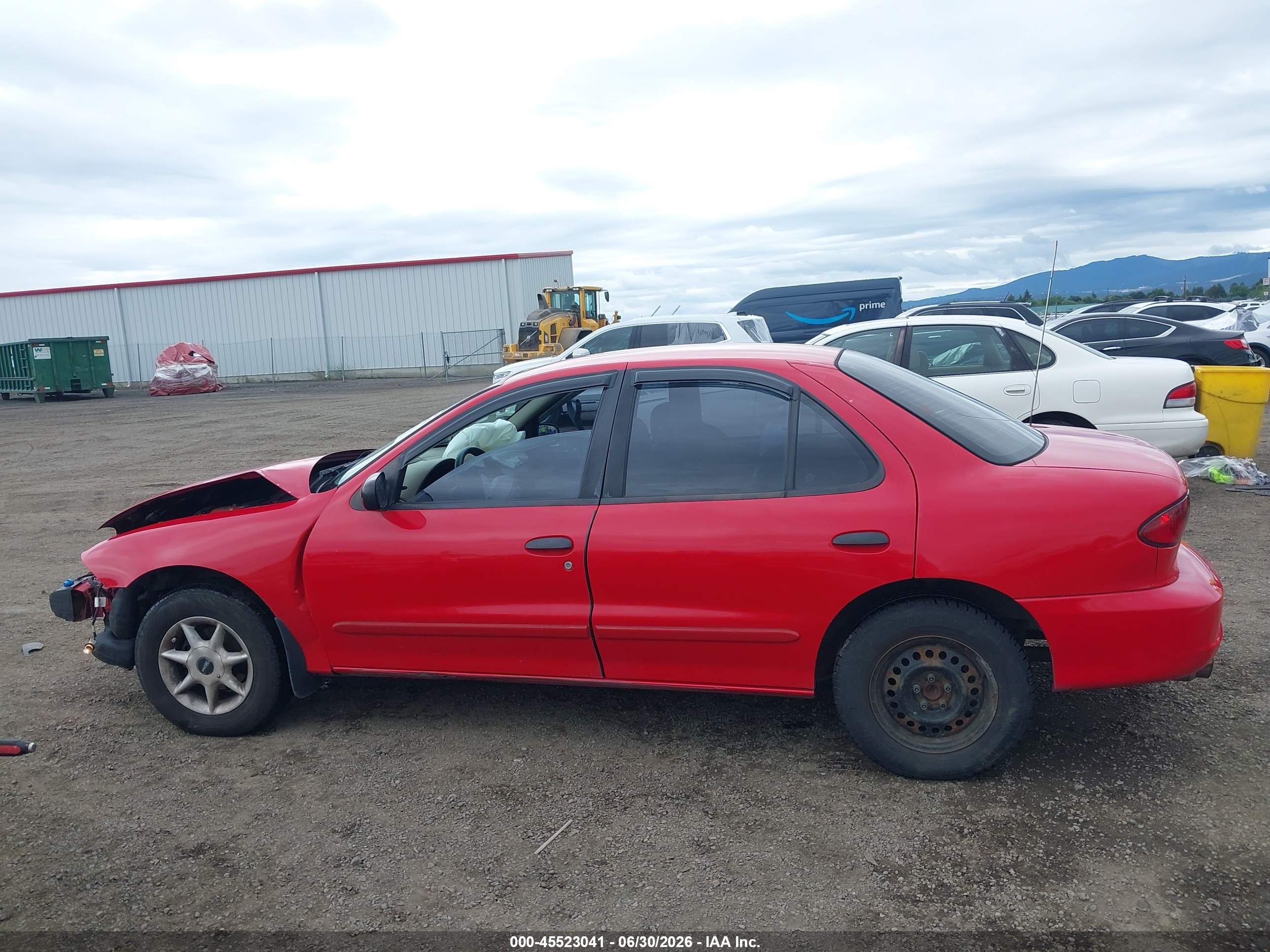 2002 Chevrolet Cavalier   Красный vin: 1G1JC524927350366