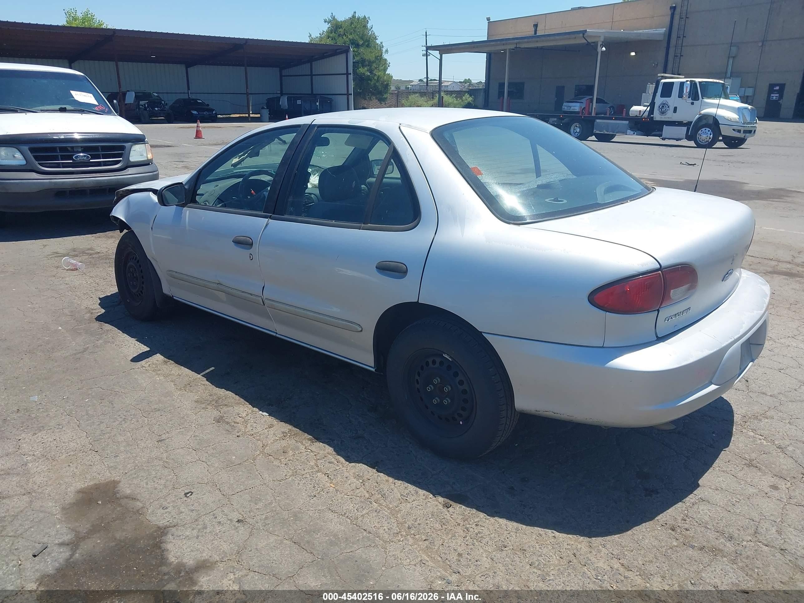 2002 Chevrolet Cavalier   Silver vin: 1G1JC524927445266