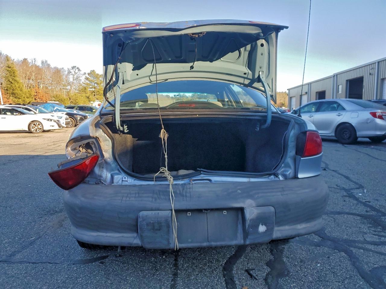 1995 Chevrolet Cavalier Silver vin: 1G1JC5249S7122271