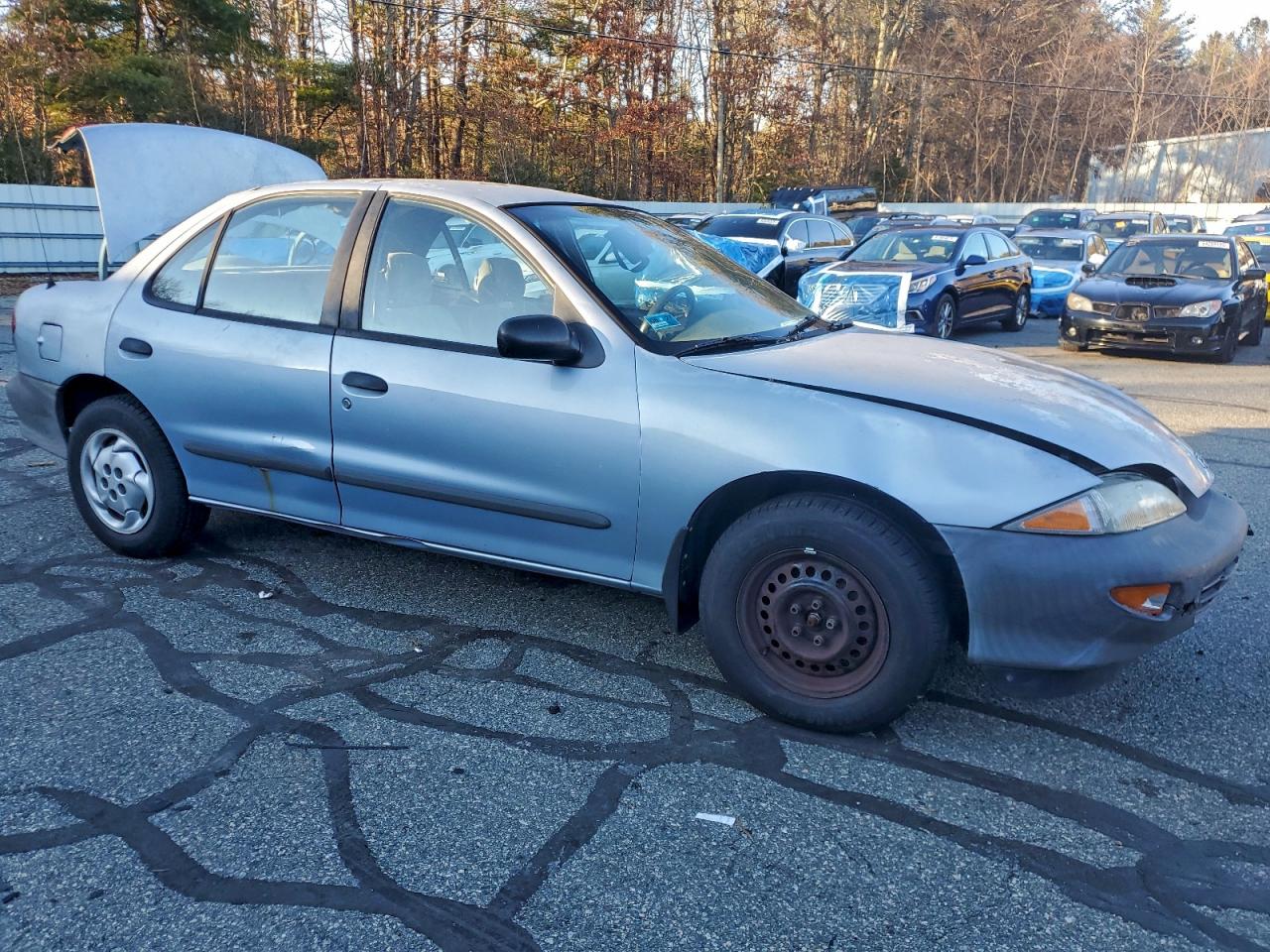 1995 Chevrolet Cavalier Silver vin: 1G1JC5249S7122271