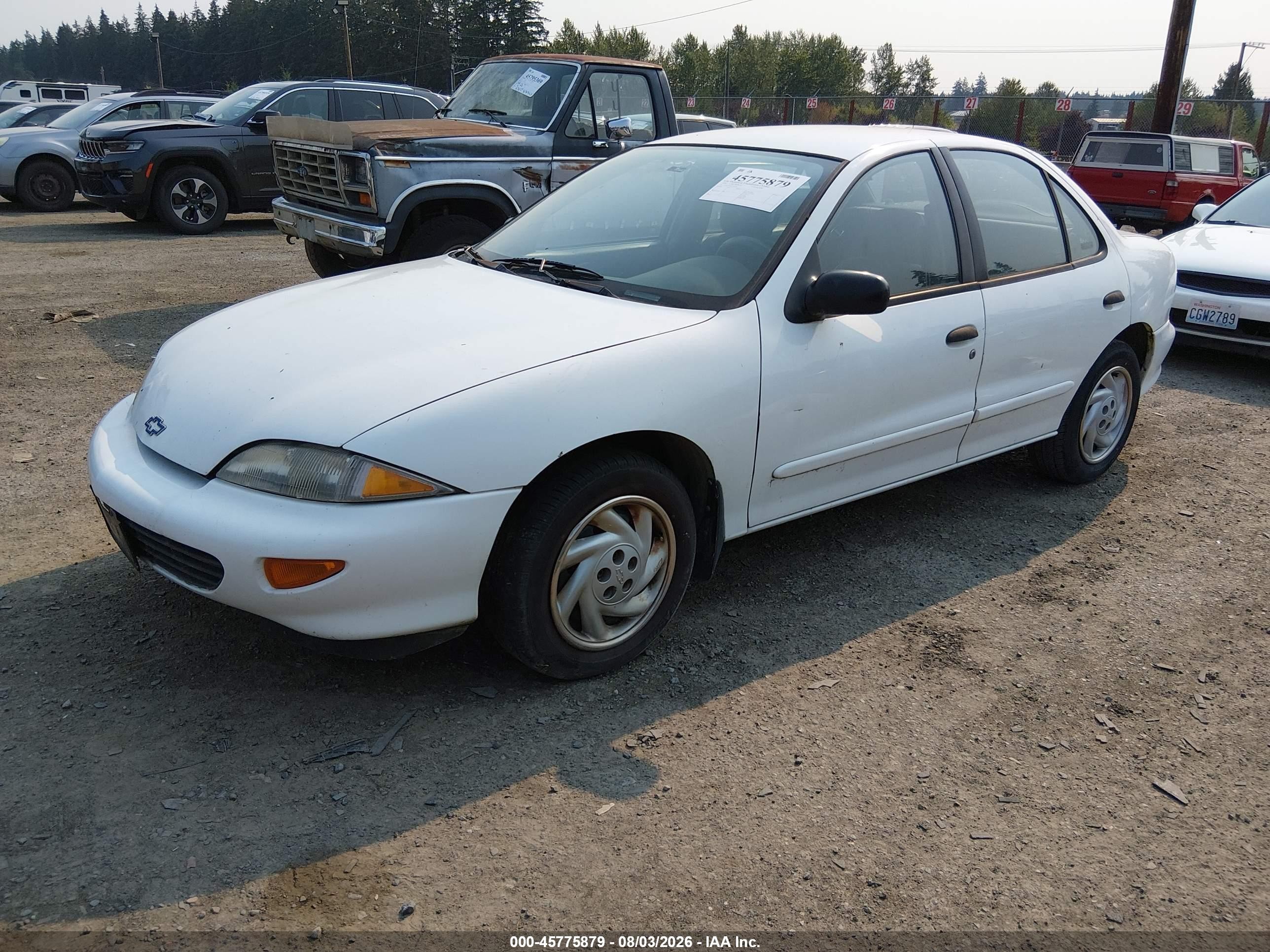 1996 Chevrolet Cavalier   White vin: 1G1JC5249T7132784