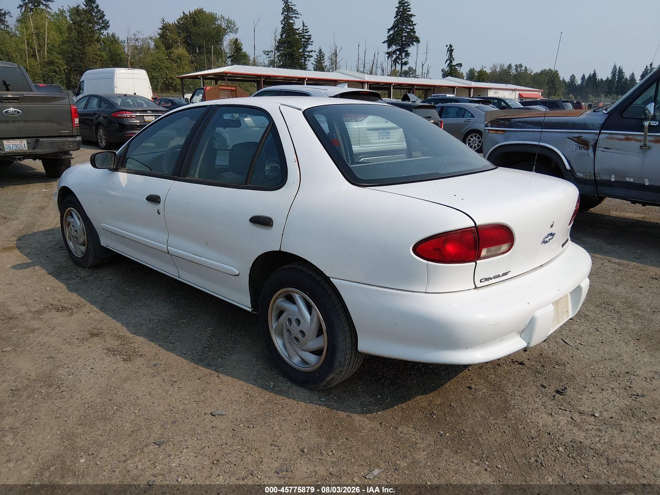 1996 Chevrolet Cavalier   White vin: 1G1JC5249T7132784