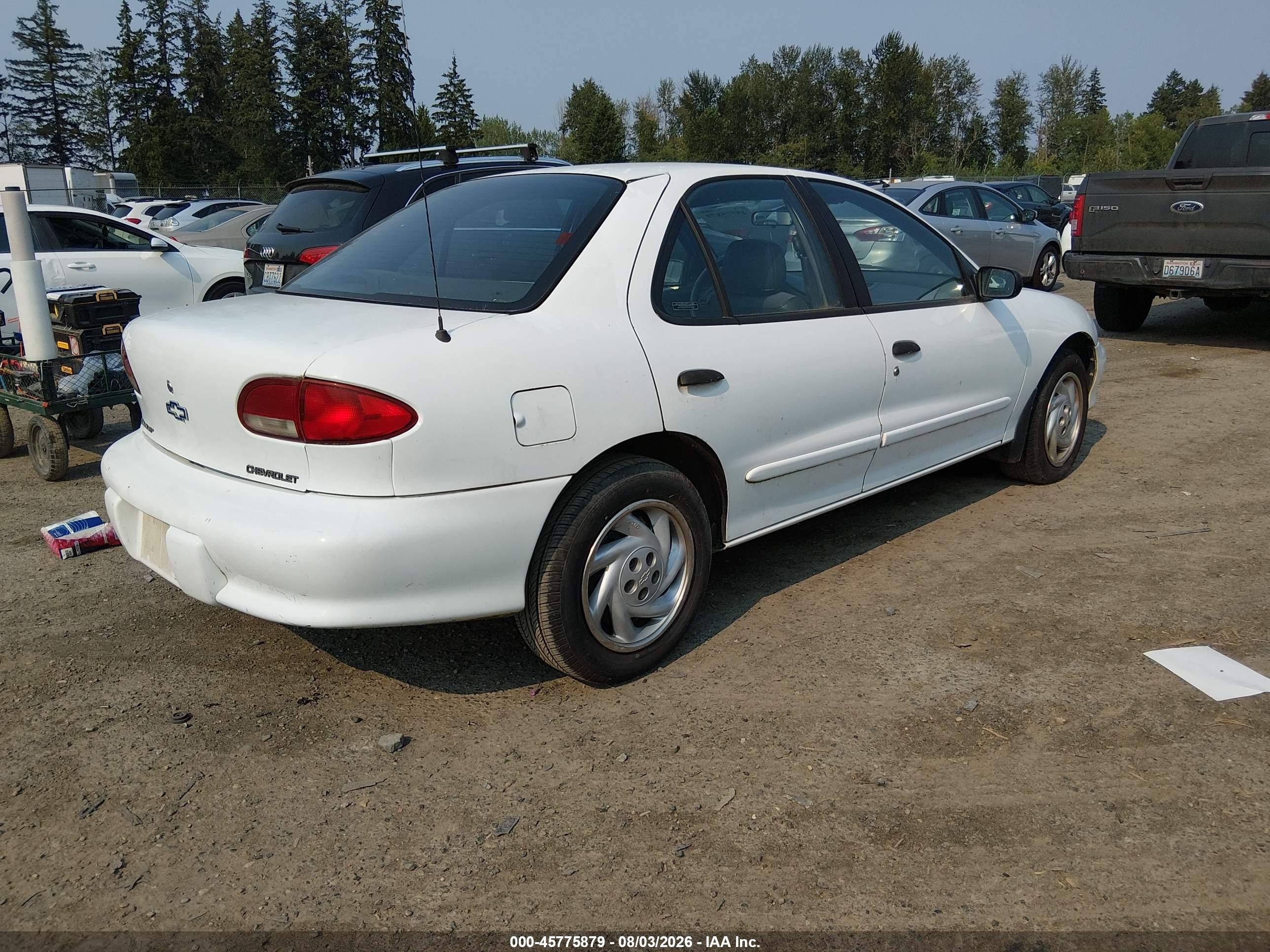 1996 Chevrolet Cavalier   White vin: 1G1JC5249T7132784