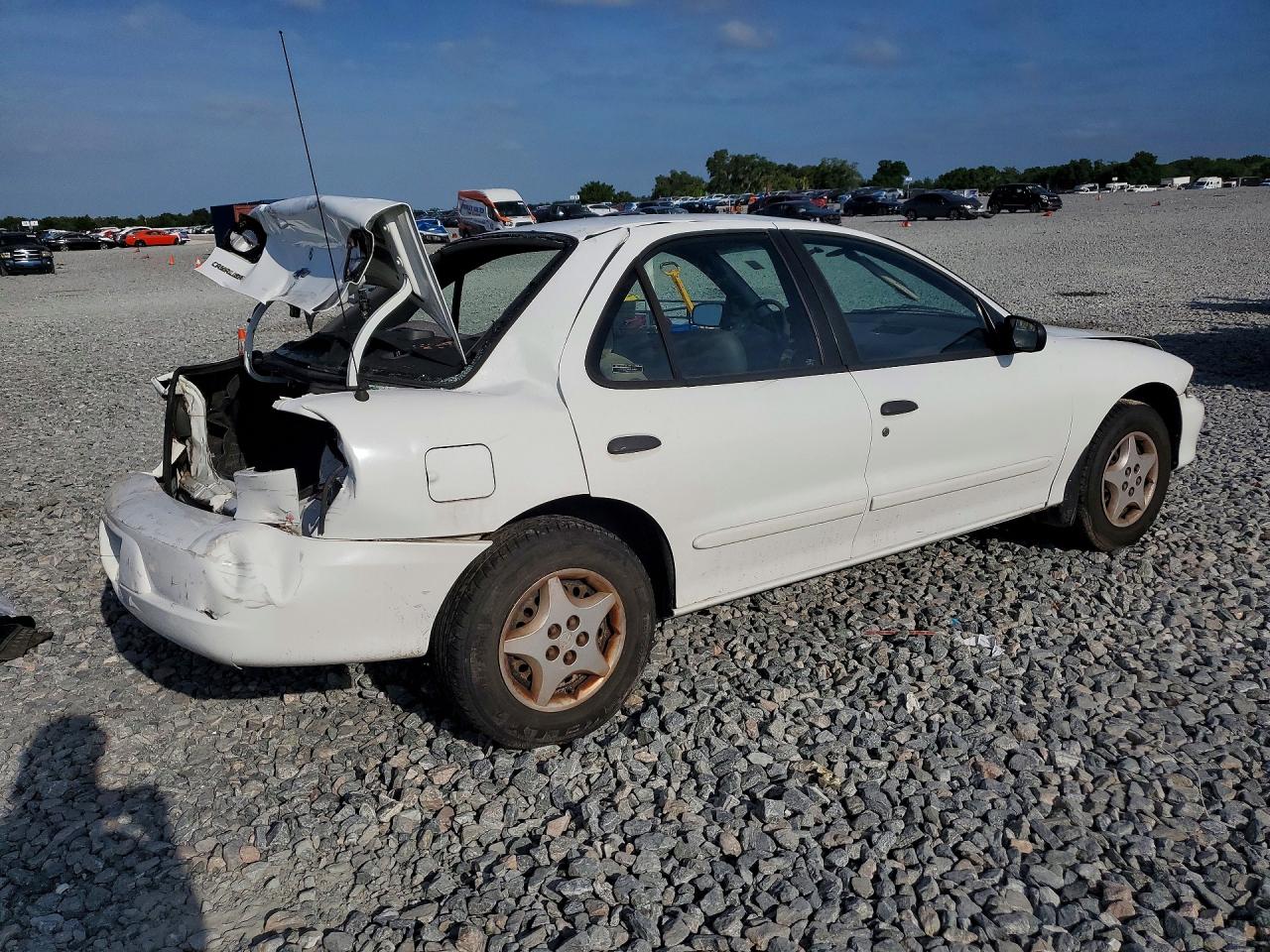2002 Chevrolet Cavalier Base/cng White vin: 1G1JC524X27286371