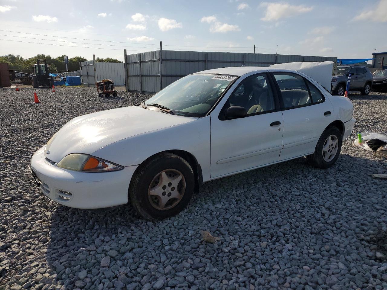 2002 Chevrolet Cavalier Base/cng White vin: 1G1JC524X27286371