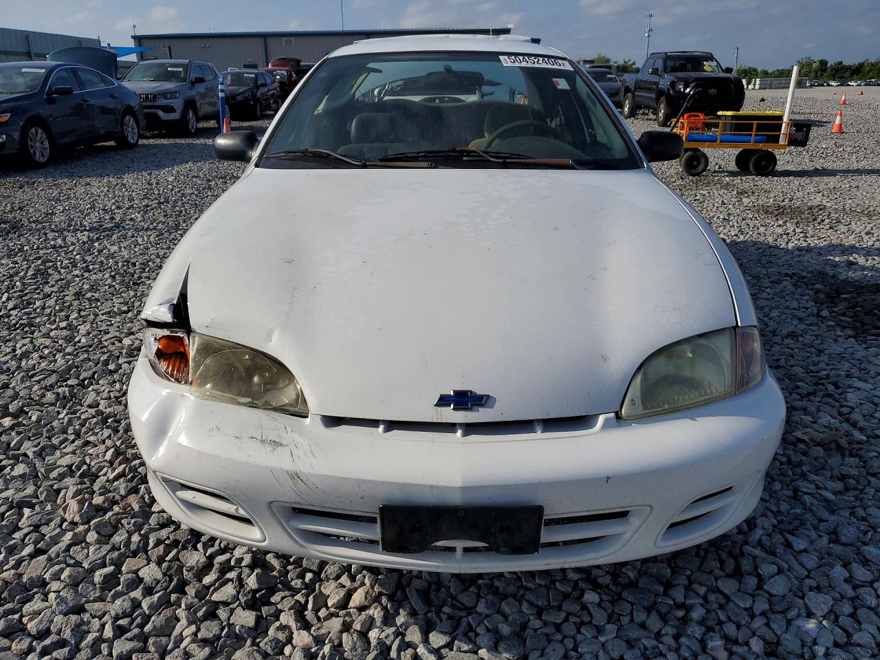 2002 Chevrolet Cavalier Base/cng White vin: 1G1JC524X27286371