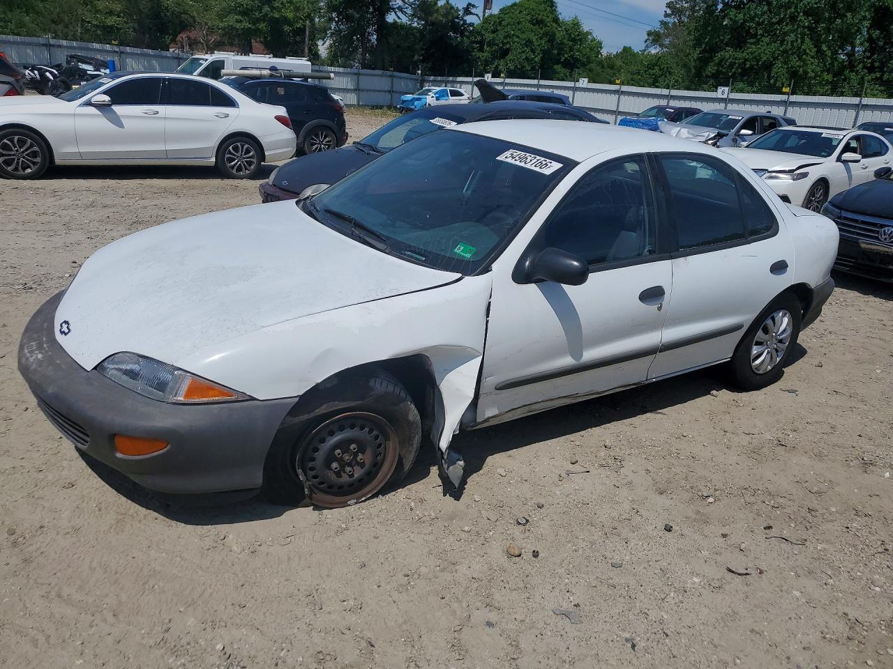 1996 Chevrolet Cavalier White vin: 1G1JC524XT7199779