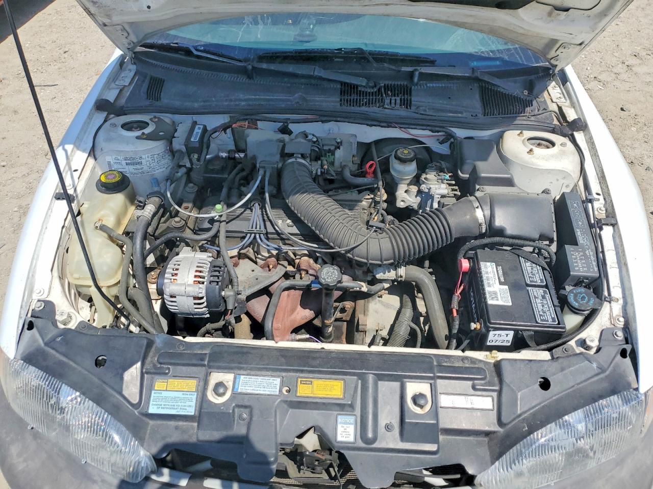 1996 Chevrolet Cavalier White vin: 1G1JC524XT7199779