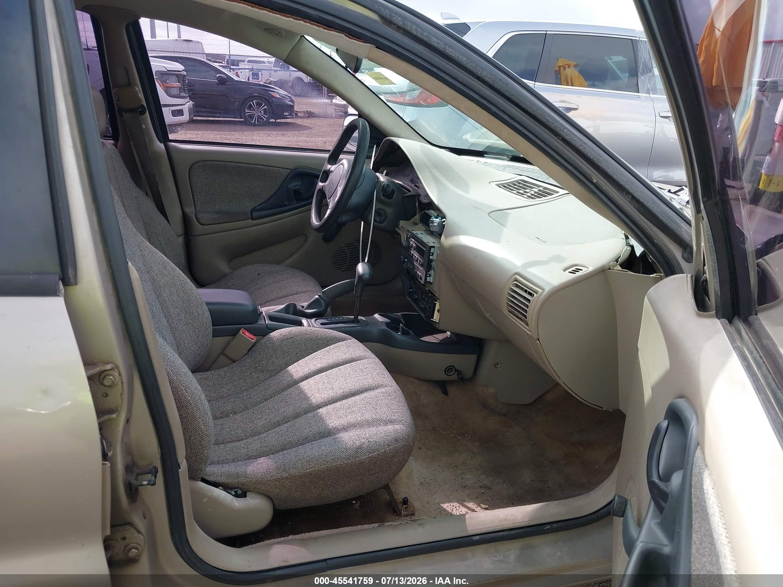 2003 Chevrolet Cavalier   Gold vin: 1G1JC52F037101490