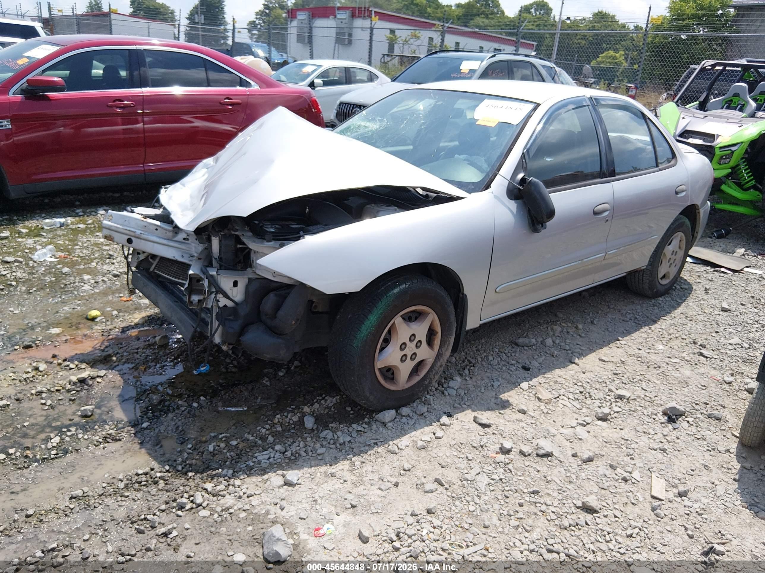 2005 Chevrolet Cavalier   Серебряный vin: 1G1JC52F057205688