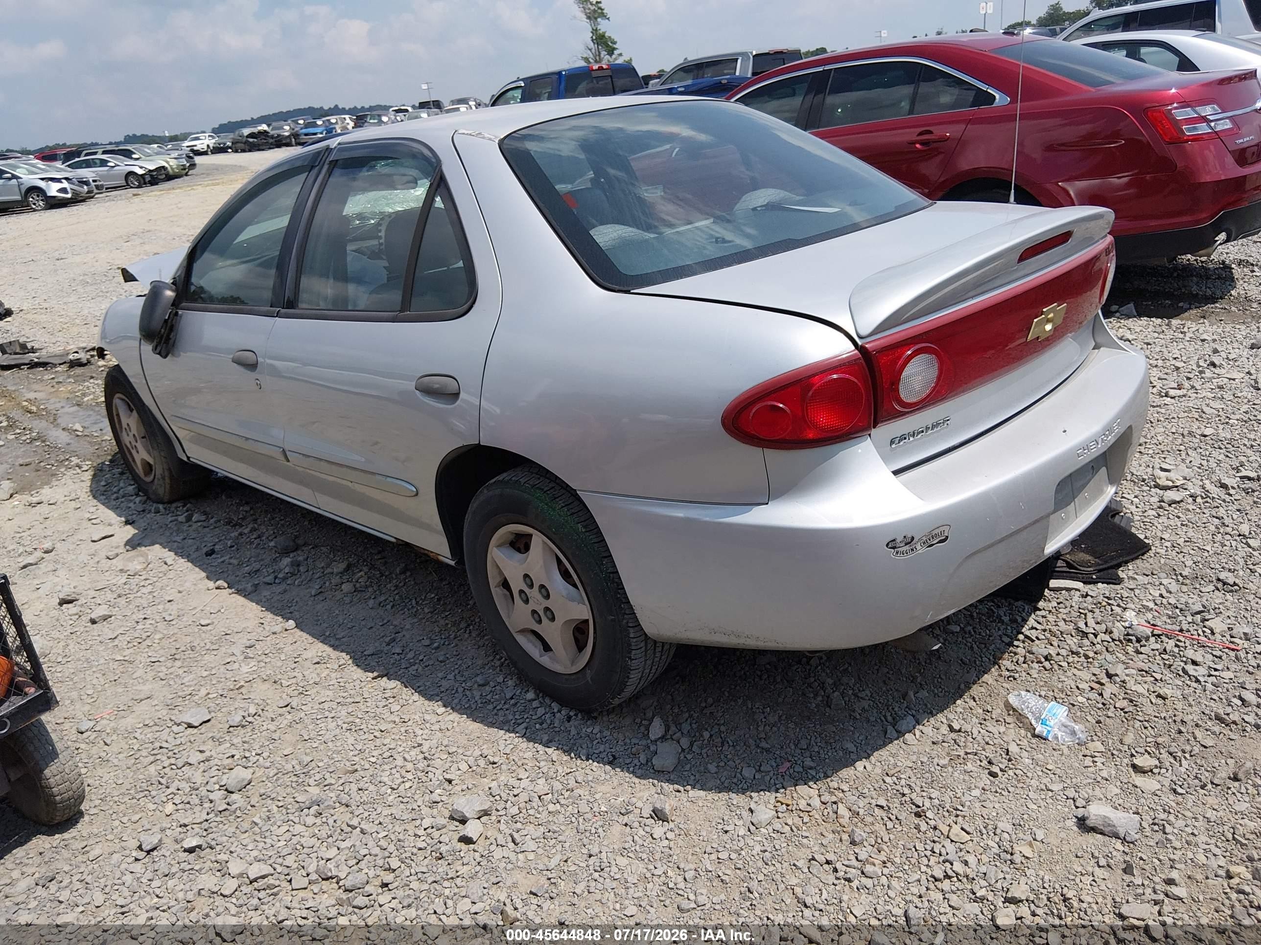 2005 Chevrolet Cavalier   Серебряный vin: 1G1JC52F057205688