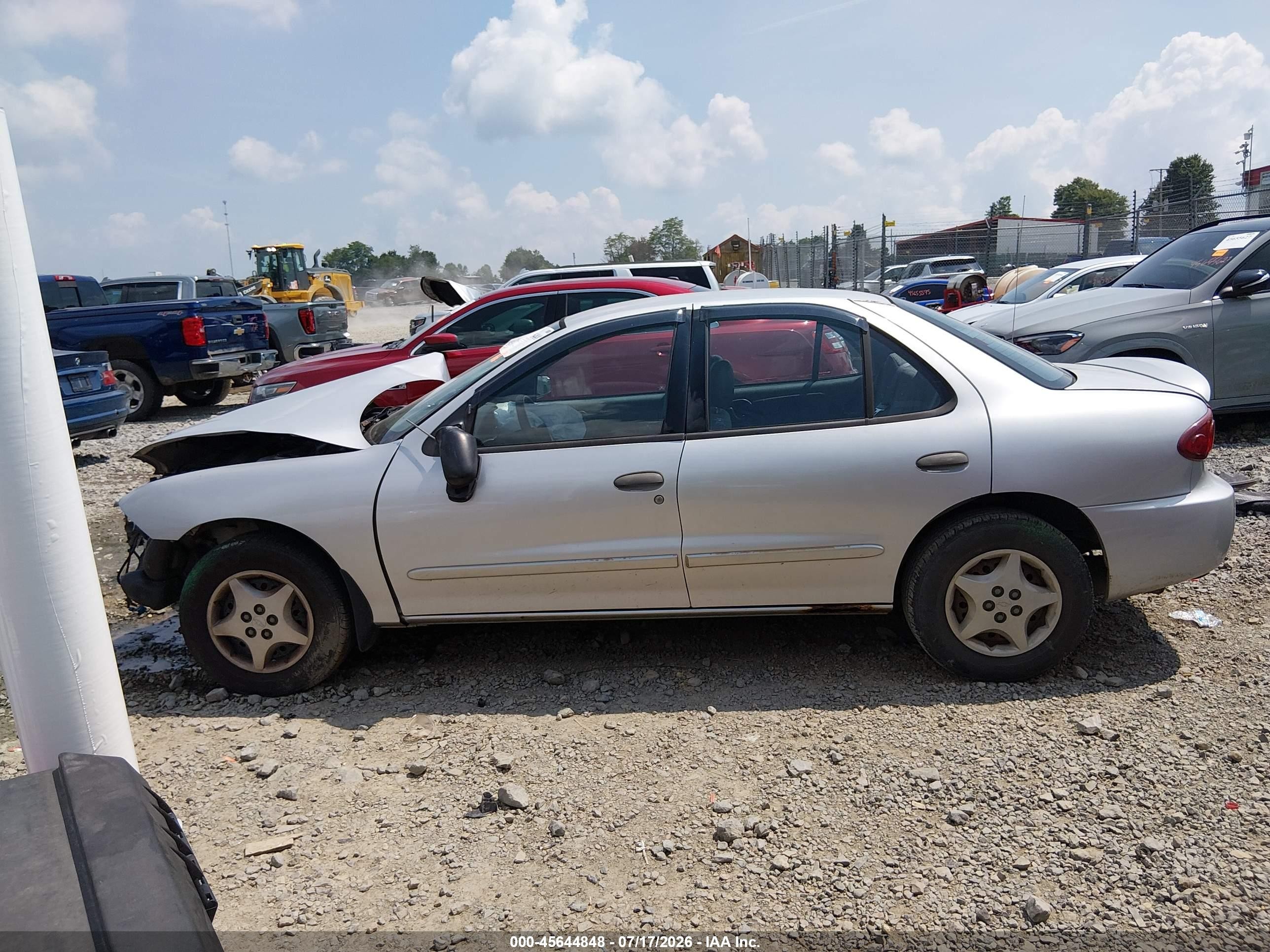 2005 Chevrolet Cavalier   Серебряный vin: 1G1JC52F057205688