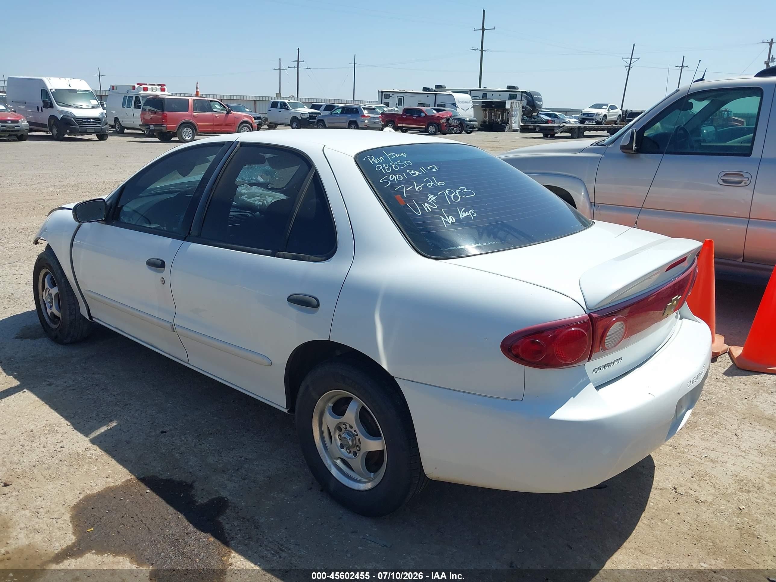 2005 Chevrolet Cavalier   Белый vin: 1G1JC52F157147803