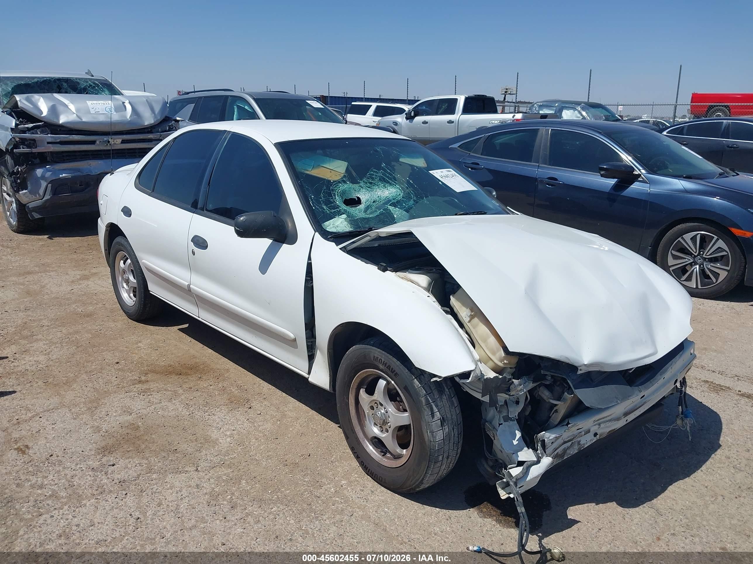 2005 Chevrolet Cavalier   Белый vin: 1G1JC52F157147803