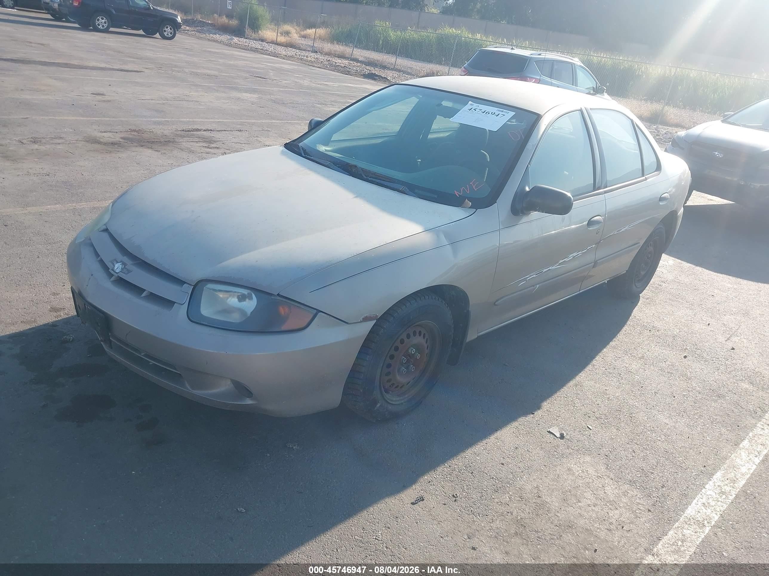 2004 Chevrolet Cavalier   Brown vin: 1G1JC52F247117840