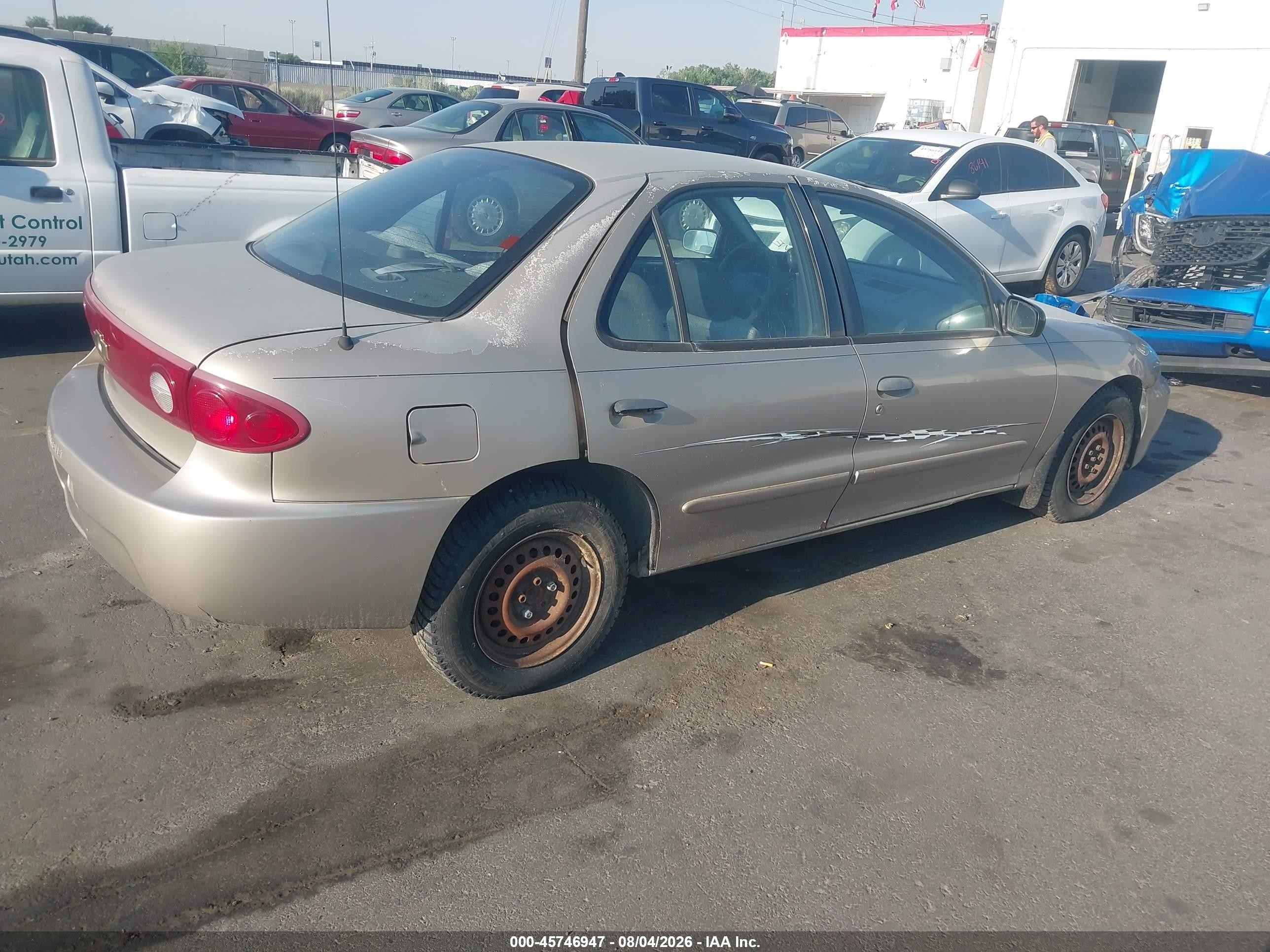 2004 Chevrolet Cavalier   Brown vin: 1G1JC52F247117840