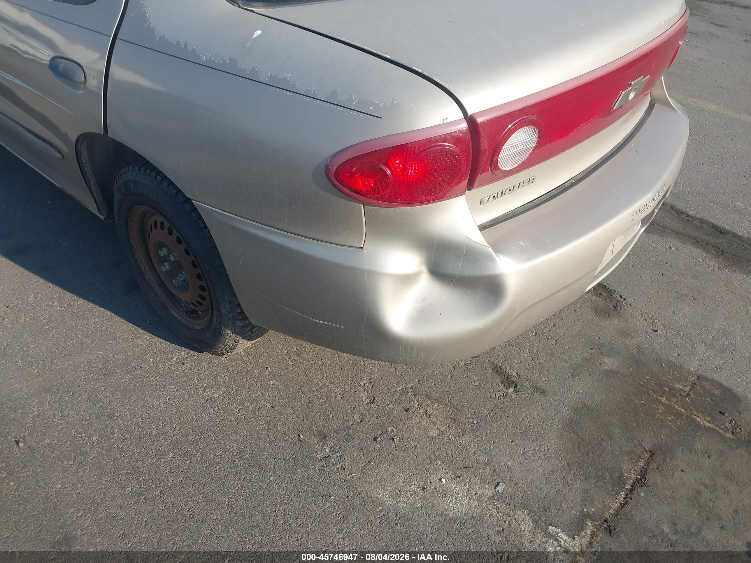 2004 Chevrolet Cavalier   Brown vin: 1G1JC52F247117840