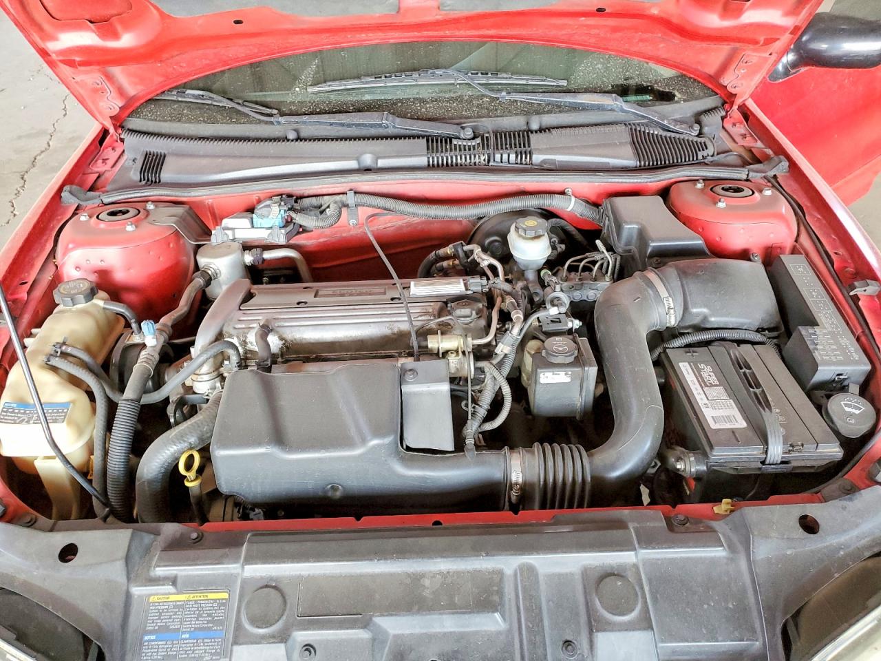 2004 Chevrolet Cavalier Red vin: 1G1JC52F347300437
