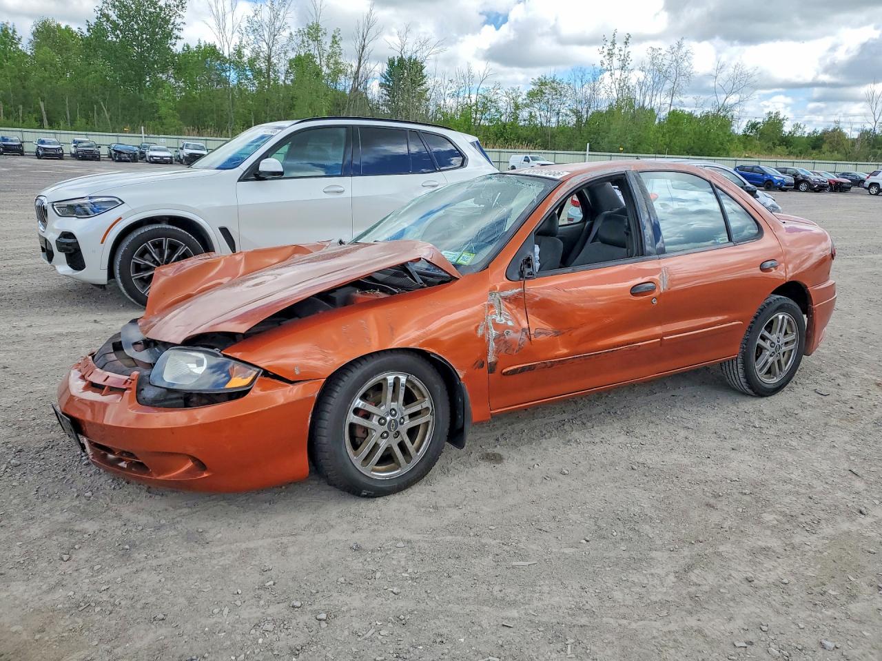 2004 Chevrolet Cavalier Orange vin: 1G1JC52F347346415