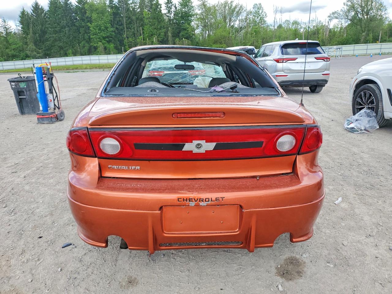 2004 Chevrolet Cavalier Orange vin: 1G1JC52F347346415