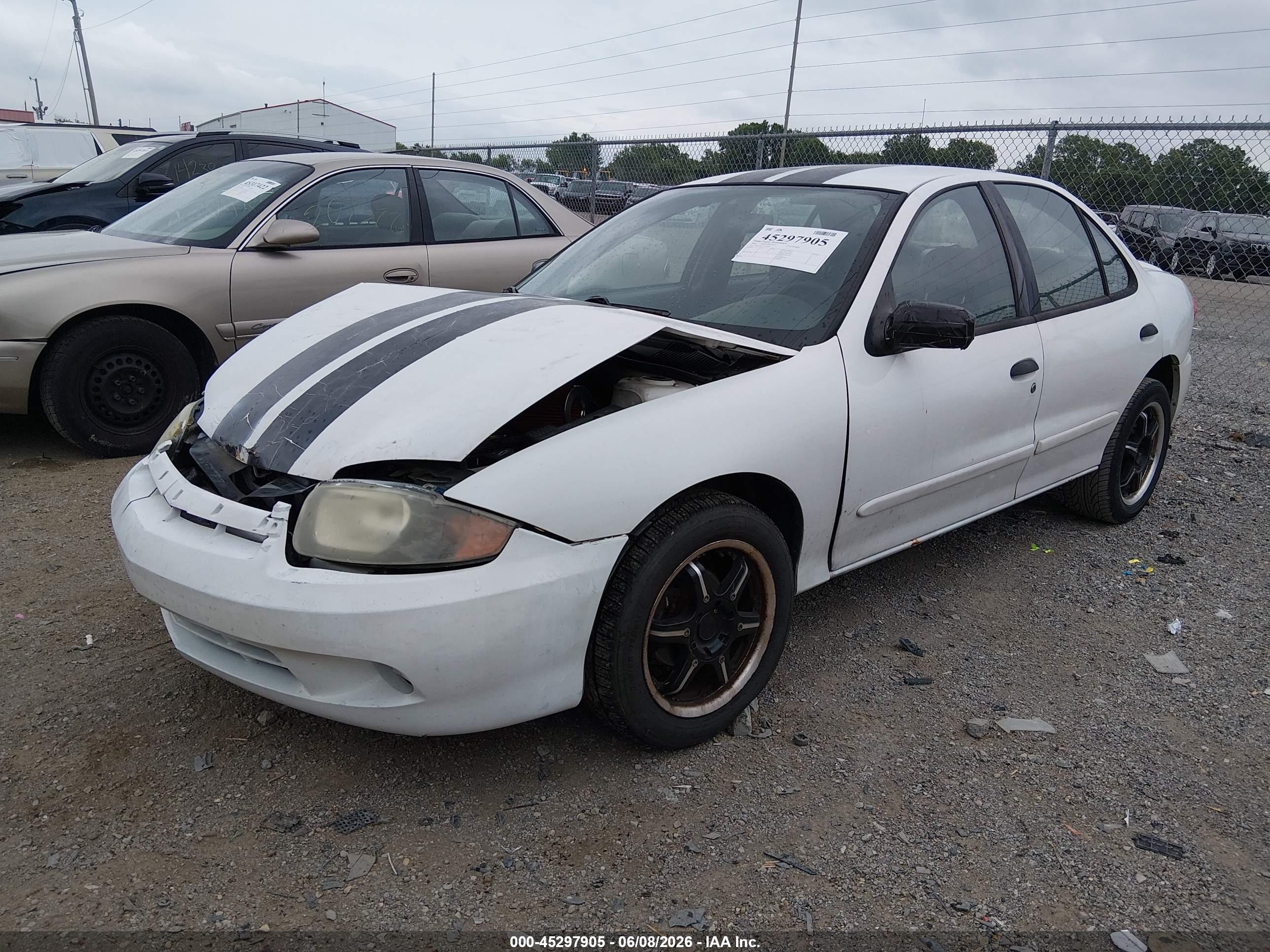 2005 Chevrolet Cavalier   Белый vin: 1G1JC52F357154641