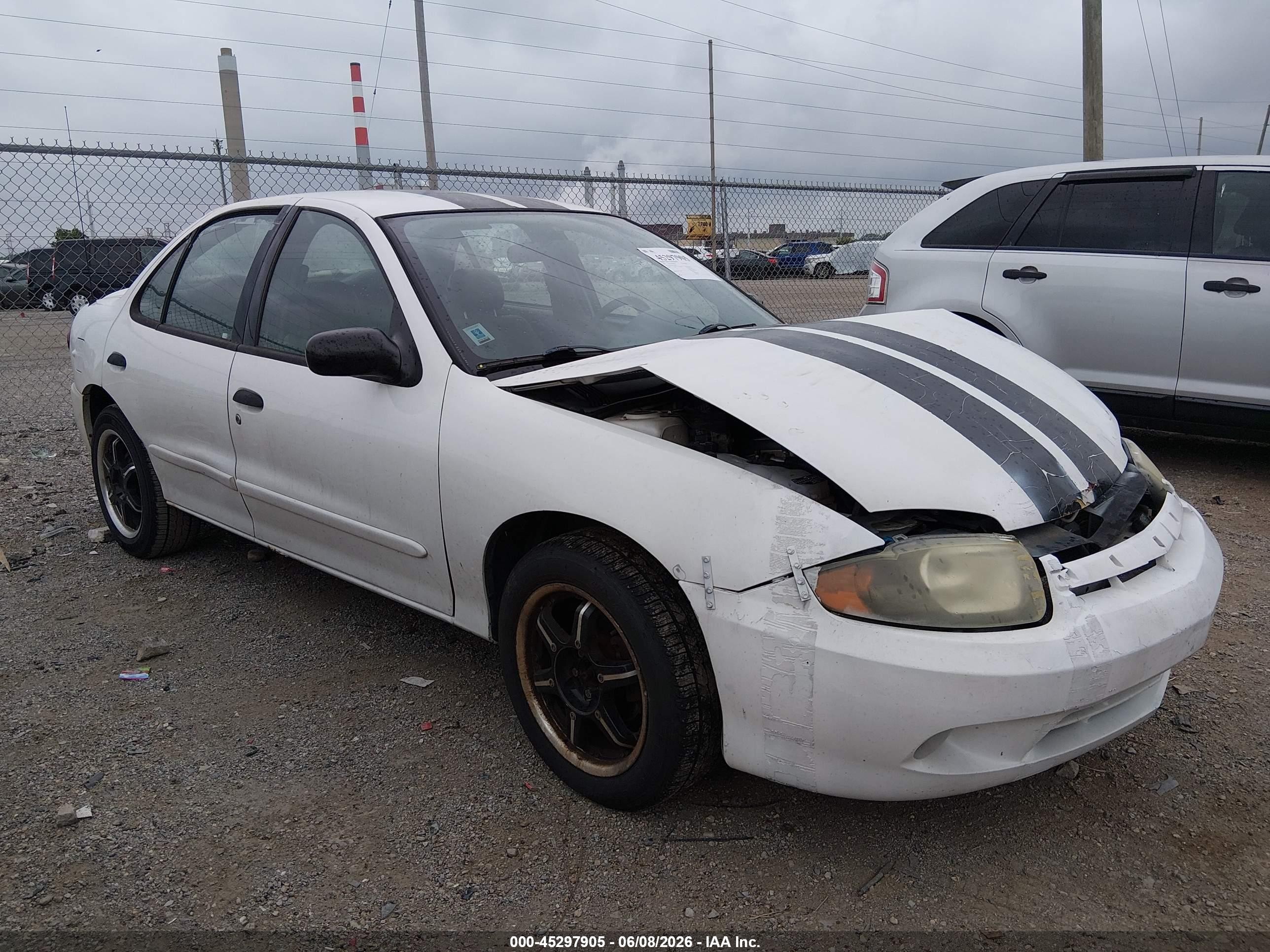 2005 Chevrolet Cavalier   Белый vin: 1G1JC52F357154641