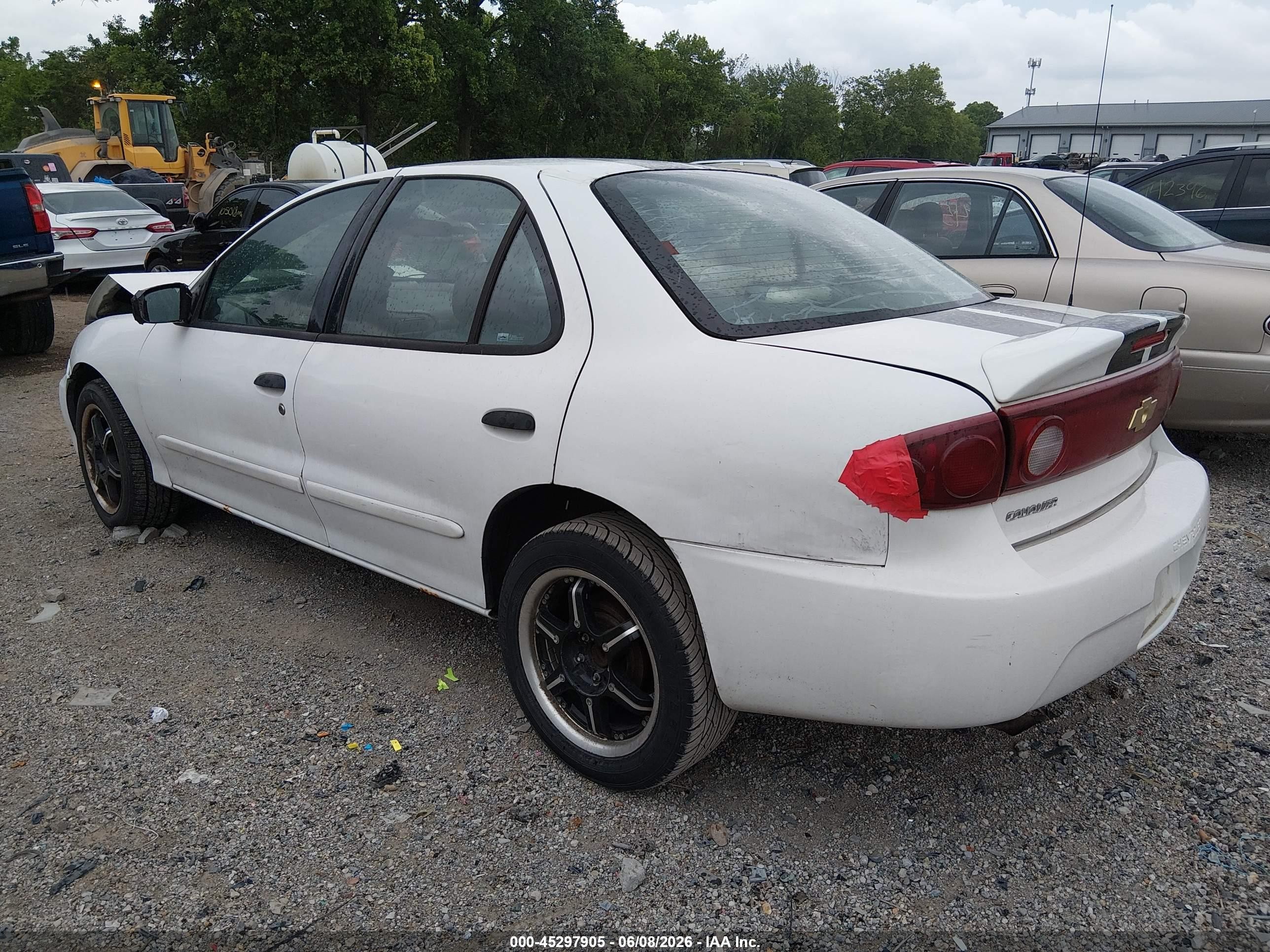 2005 Chevrolet Cavalier   Белый vin: 1G1JC52F357154641