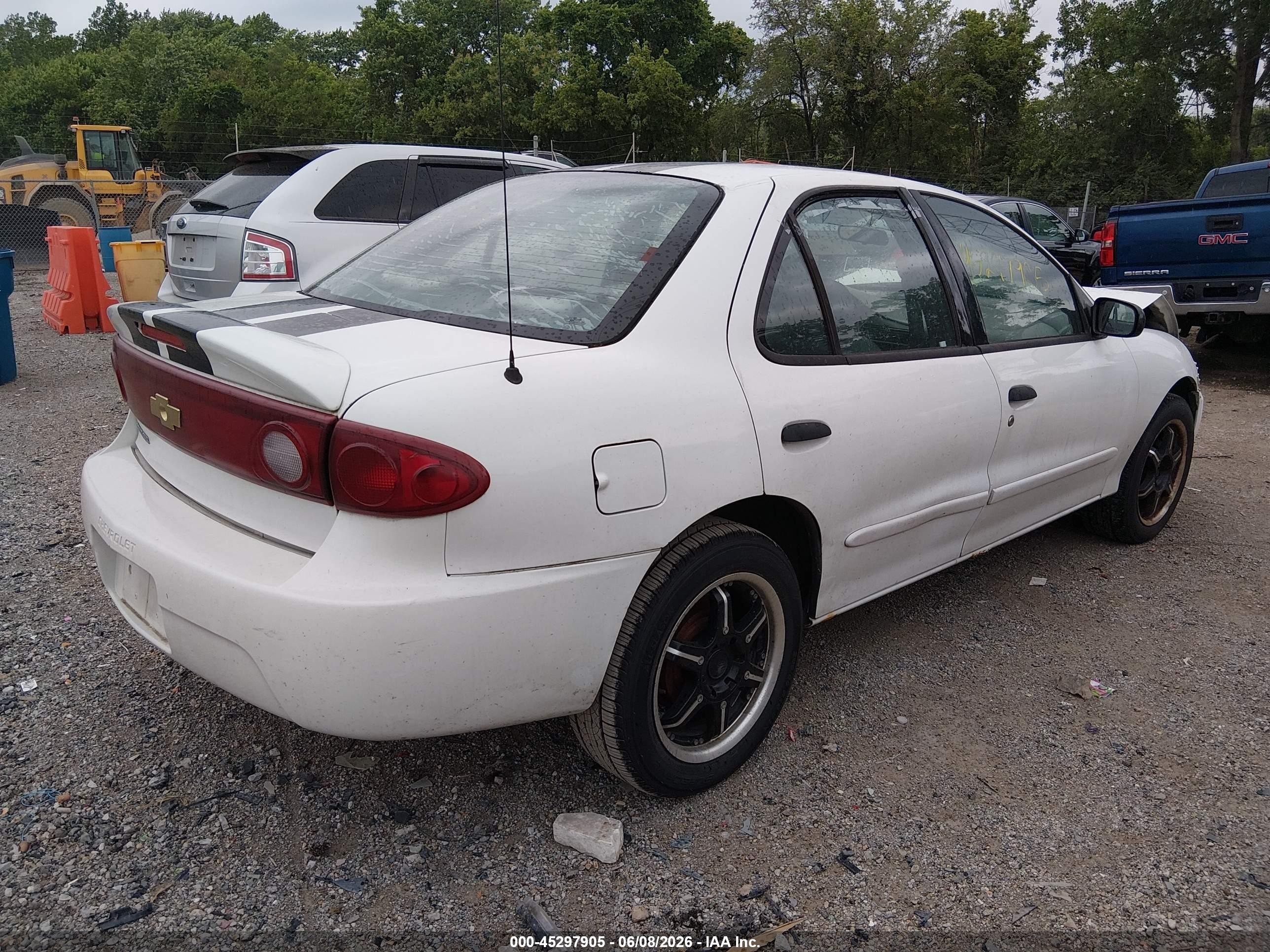 2005 Chevrolet Cavalier   Белый vin: 1G1JC52F357154641