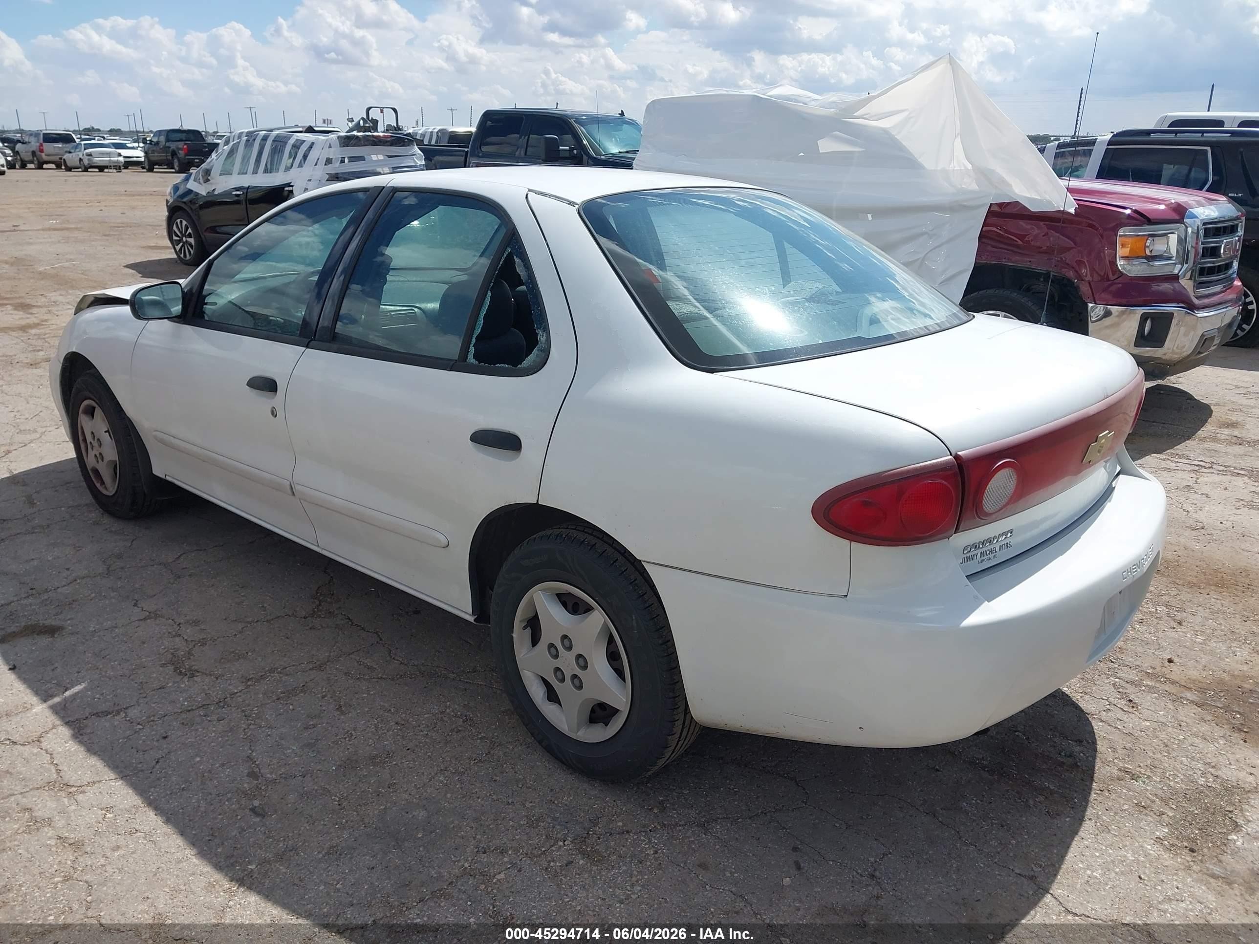 2005 Chevrolet Cavalier   Белый vin: 1G1JC52F357175179
