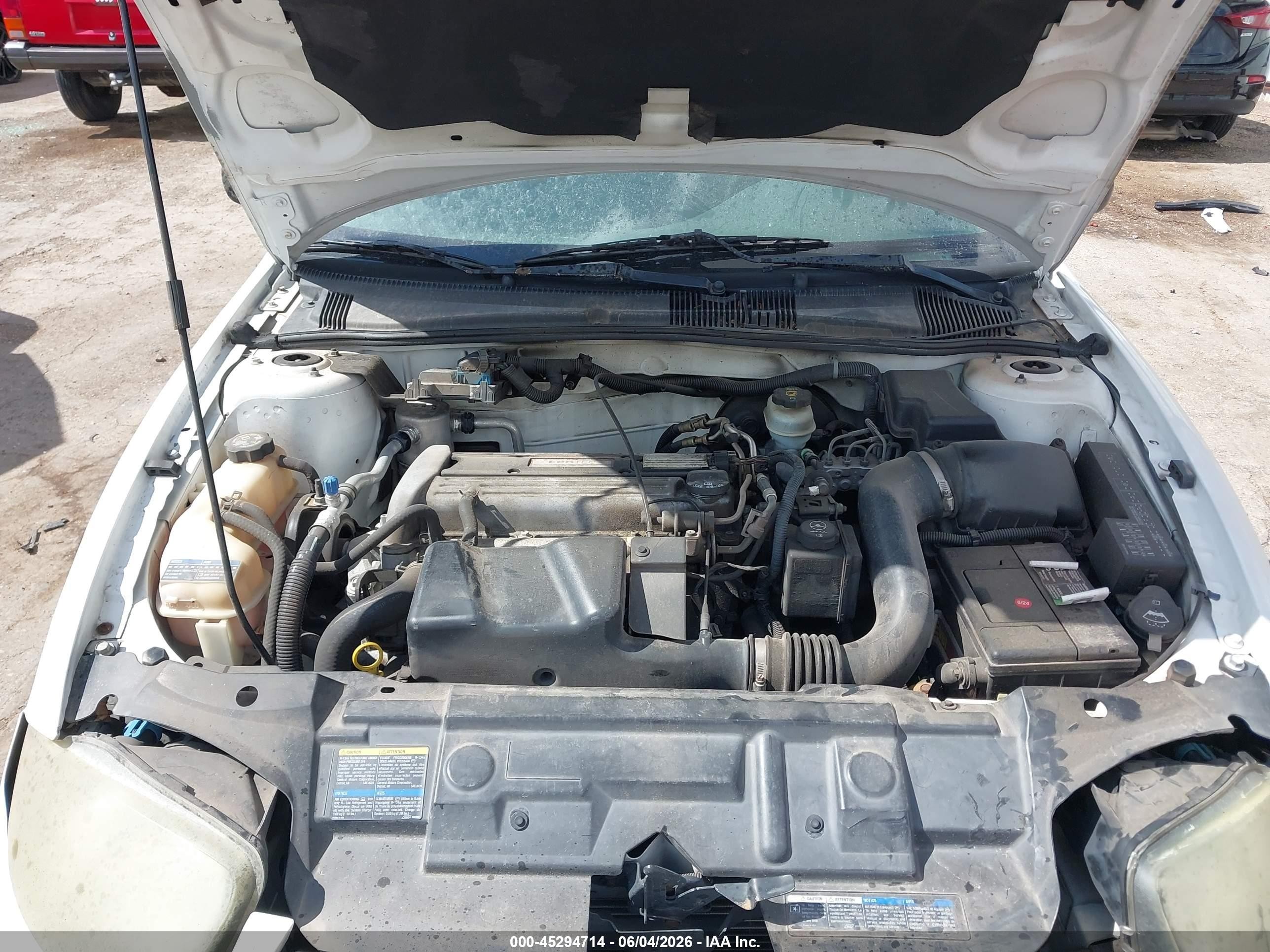 2005 Chevrolet Cavalier   Белый vin: 1G1JC52F357175179